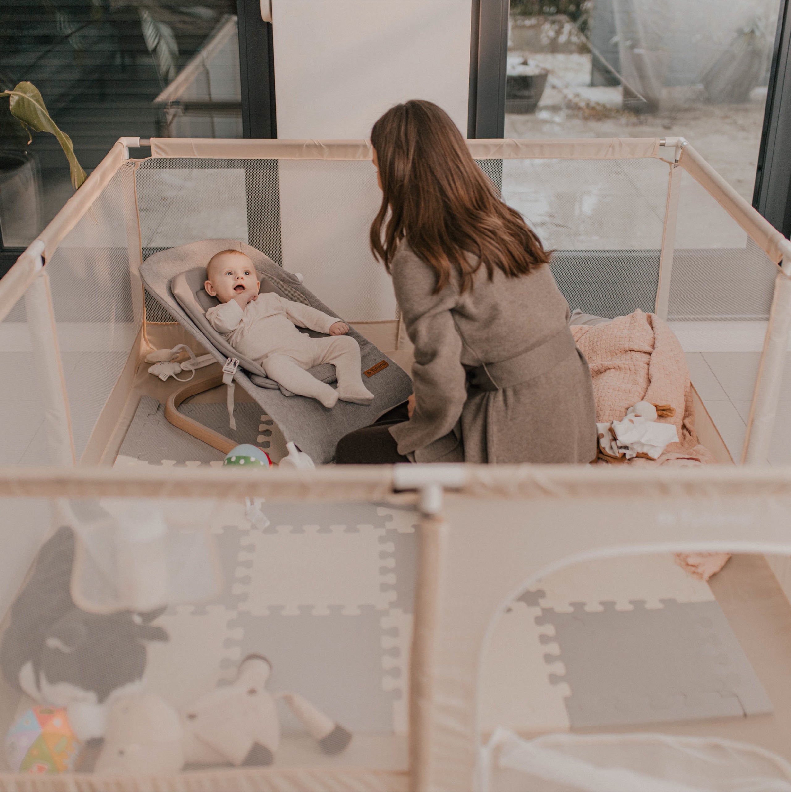 Tulano babybox Cozy 25 Beige - 150 cm
