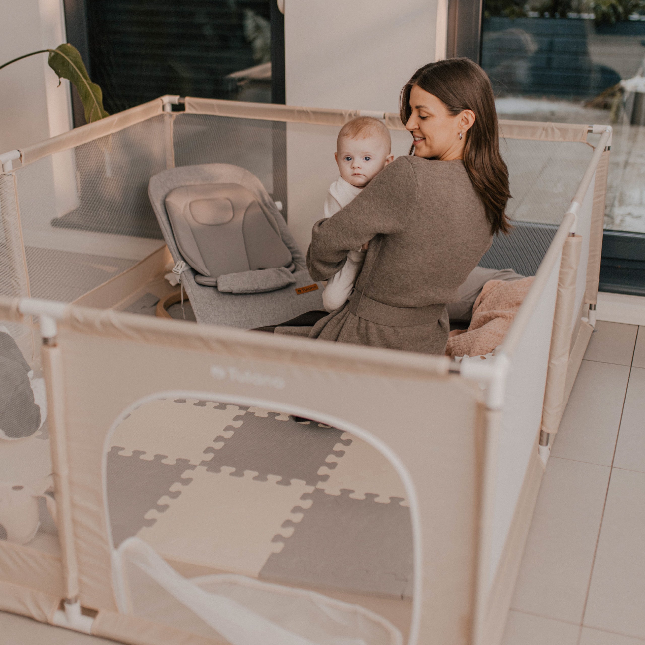 Tulano babybox Cozy 25 Beige - 150 cm