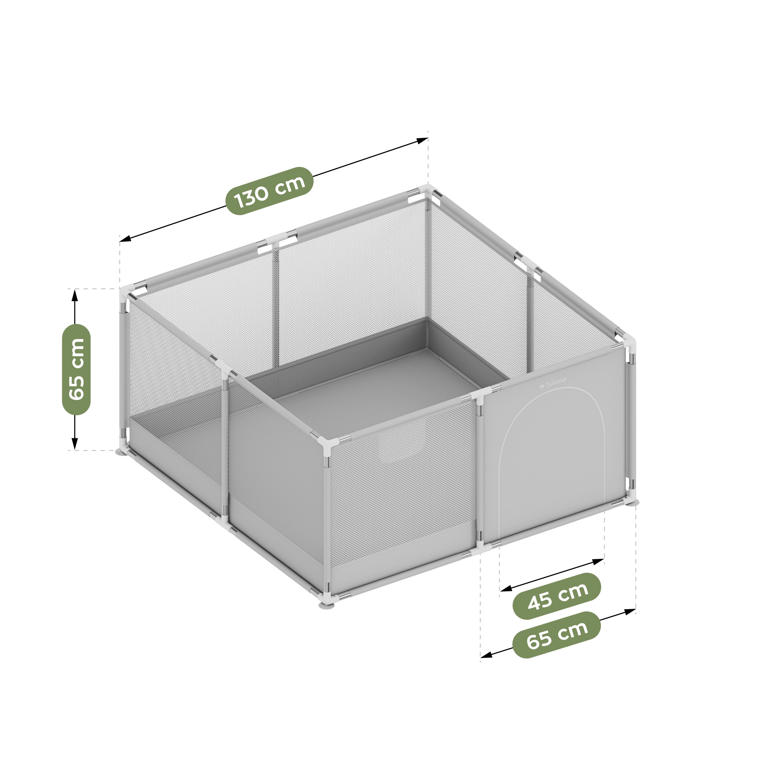 TULANO Knusse box 20 - 130 cm