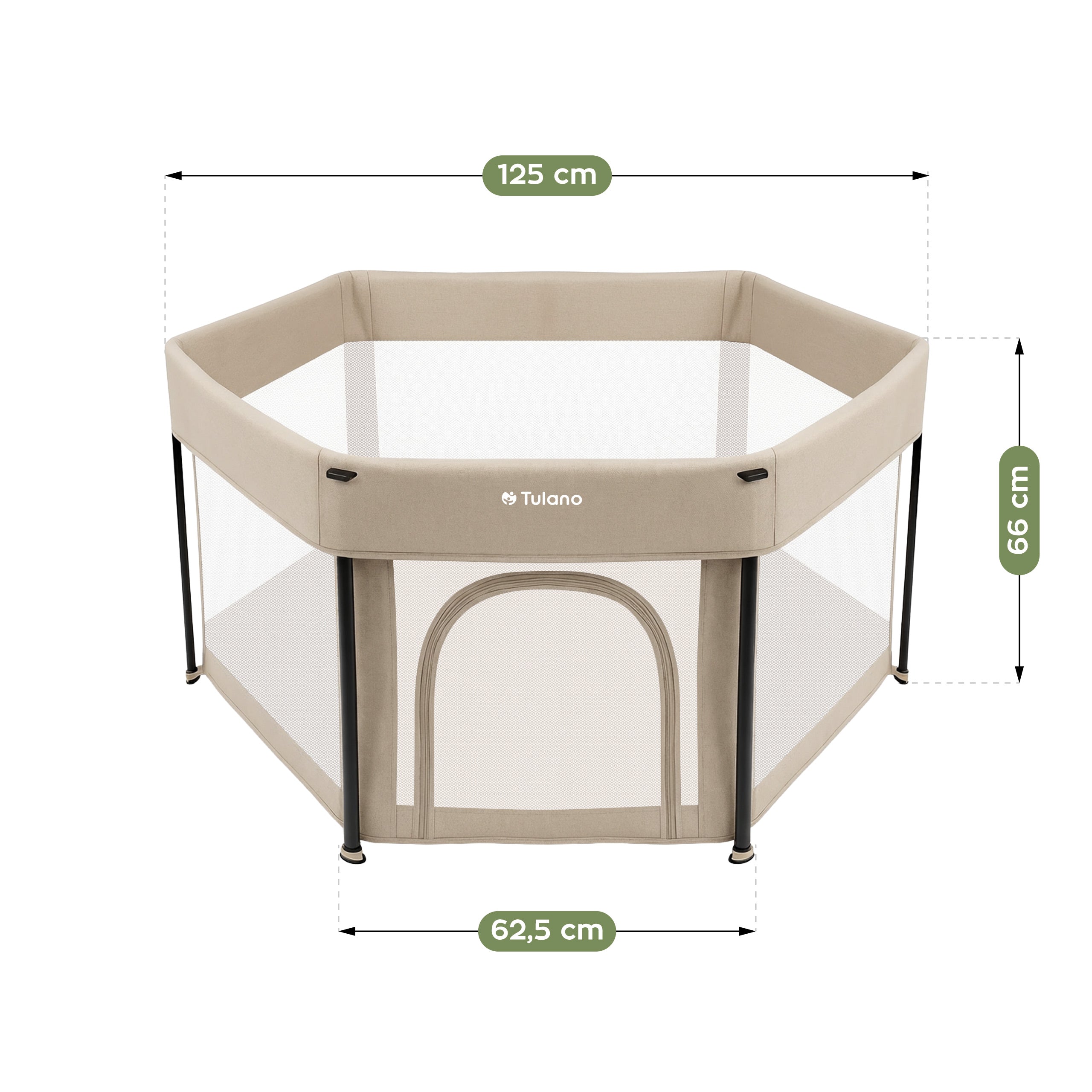 Tulano Cozy 30 Opvouwbare Babybox Beige