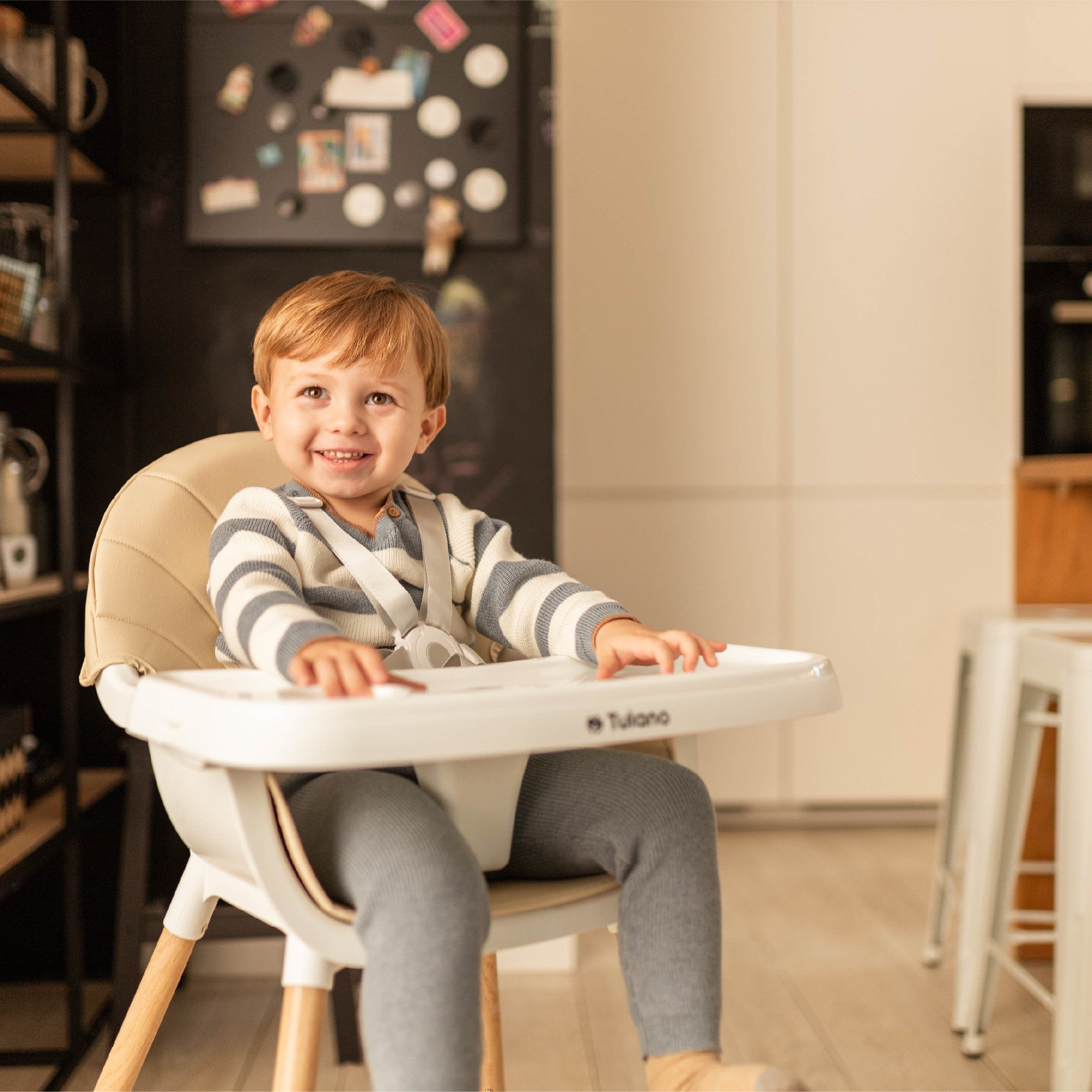 OUTLET Voederstoel Tulano Morsel Beige