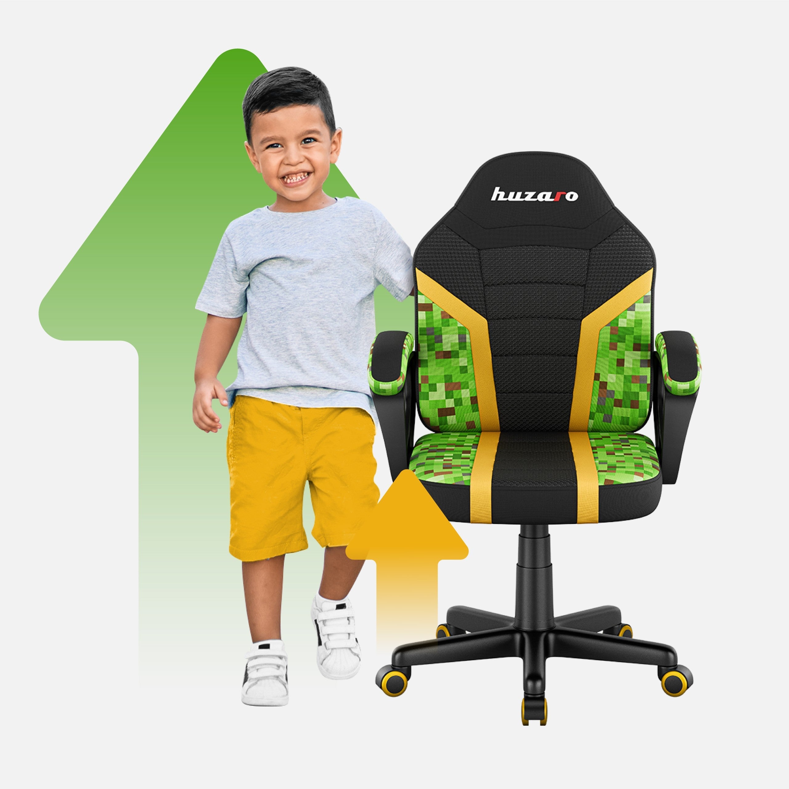 OUTLET Kinderstoel HUZARO RANGER 1.0 Pixel Mesh