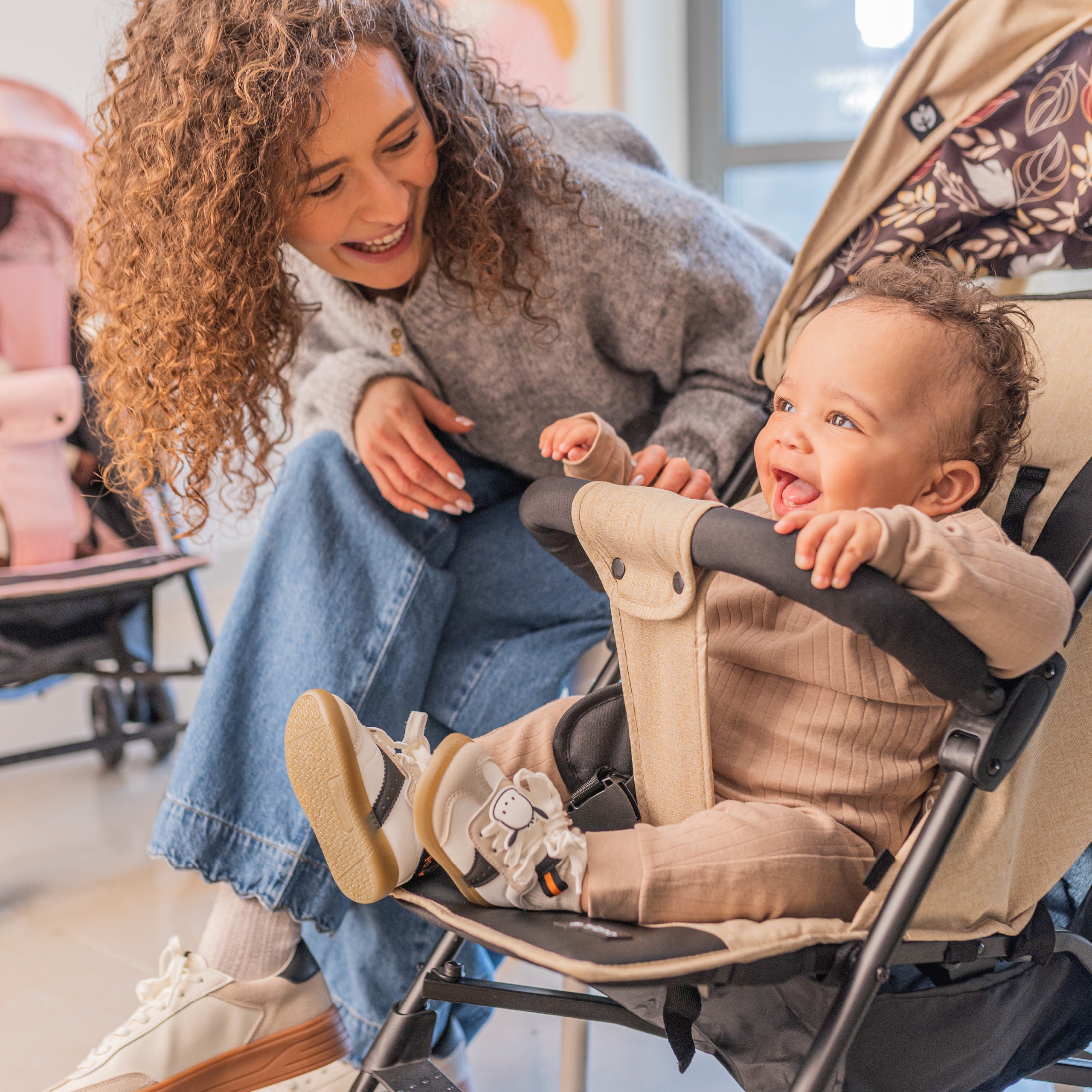 Tulano kinderwagen Davos 35 Beige