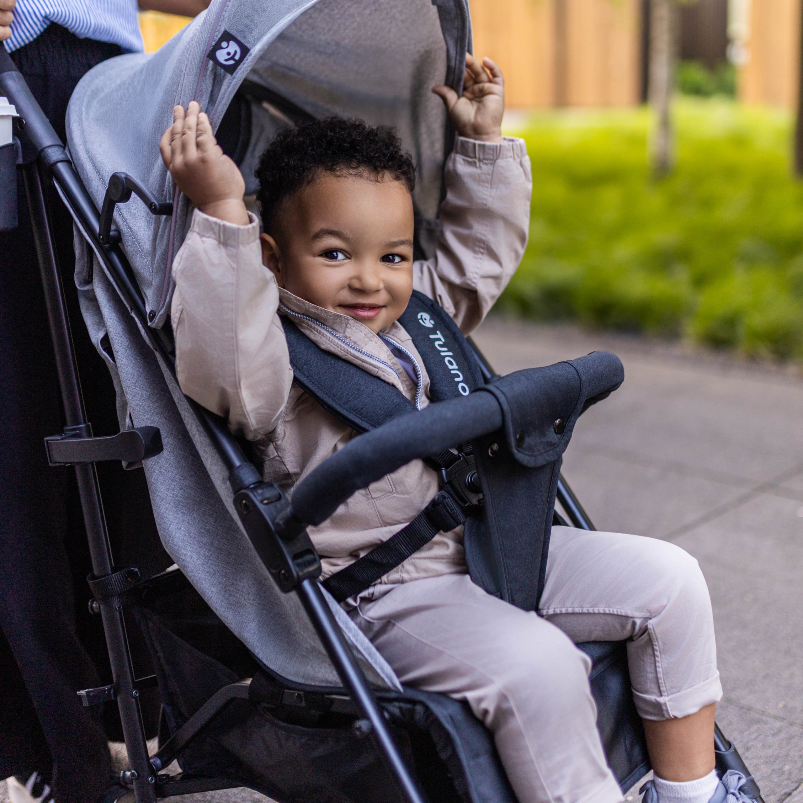 Kinderwagen Tulano Davos 35 Grey-Black