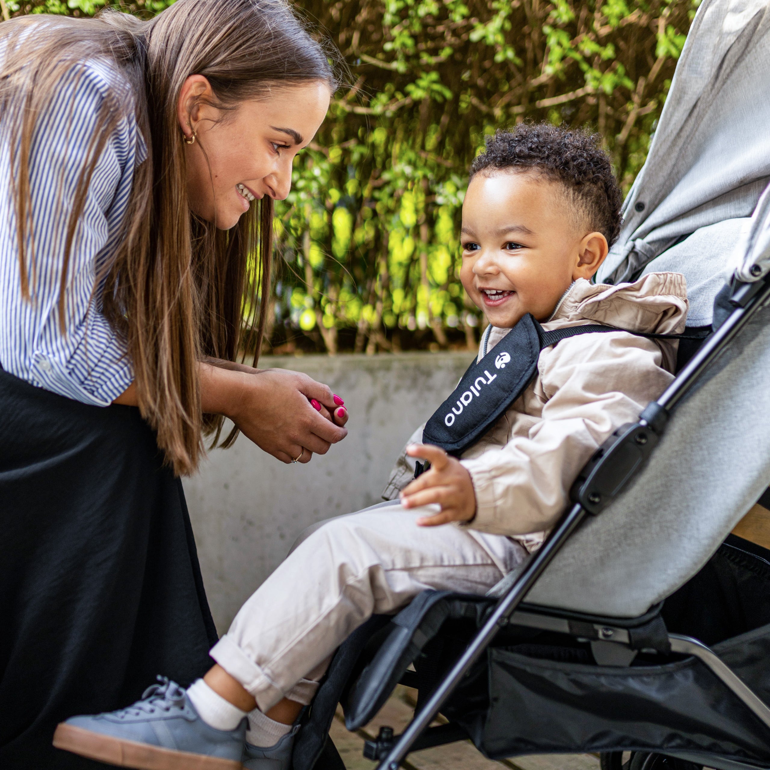 Kinderwagen Tulano Davos 35 Grey-Black