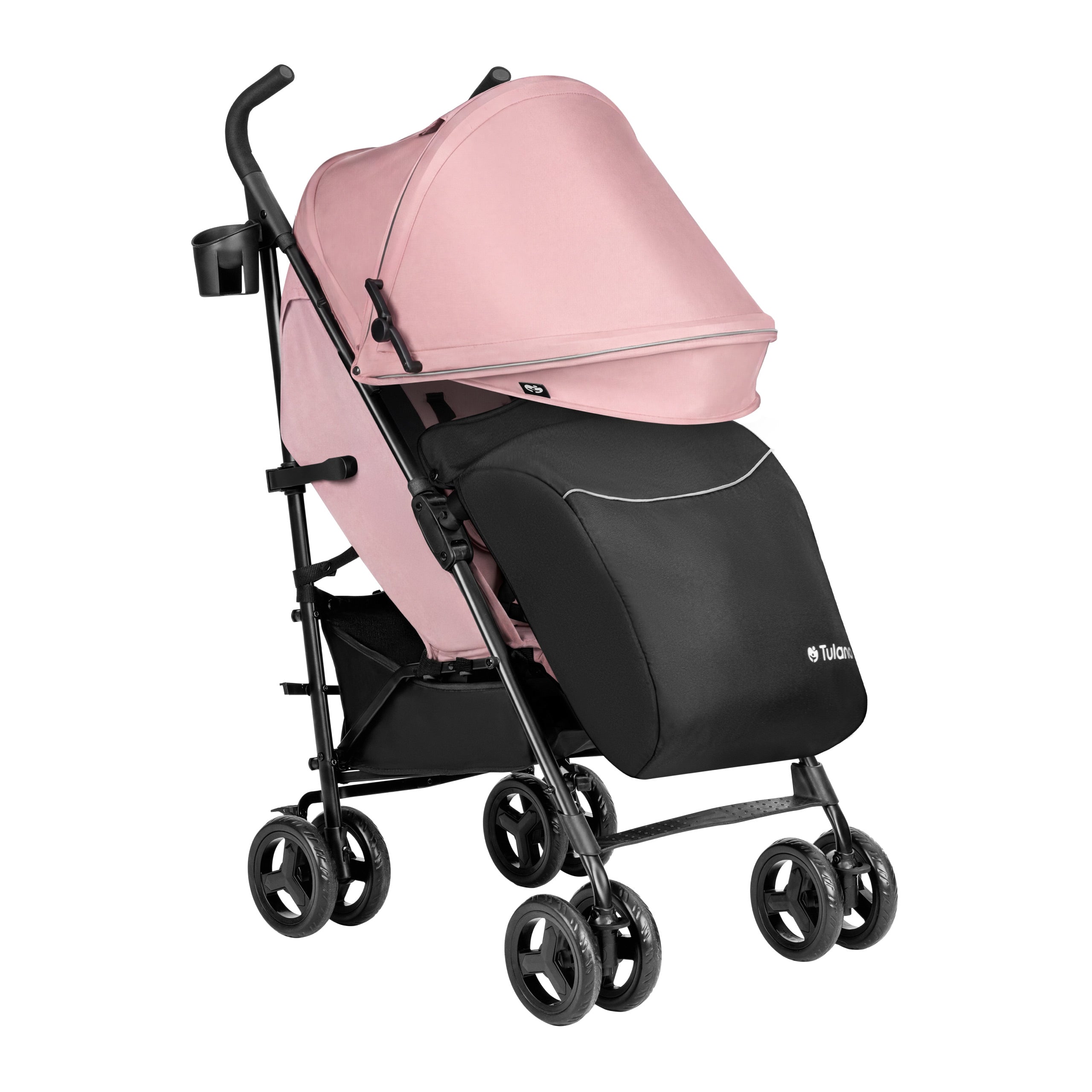 Tulano Davos 35 Roze kinderwagen