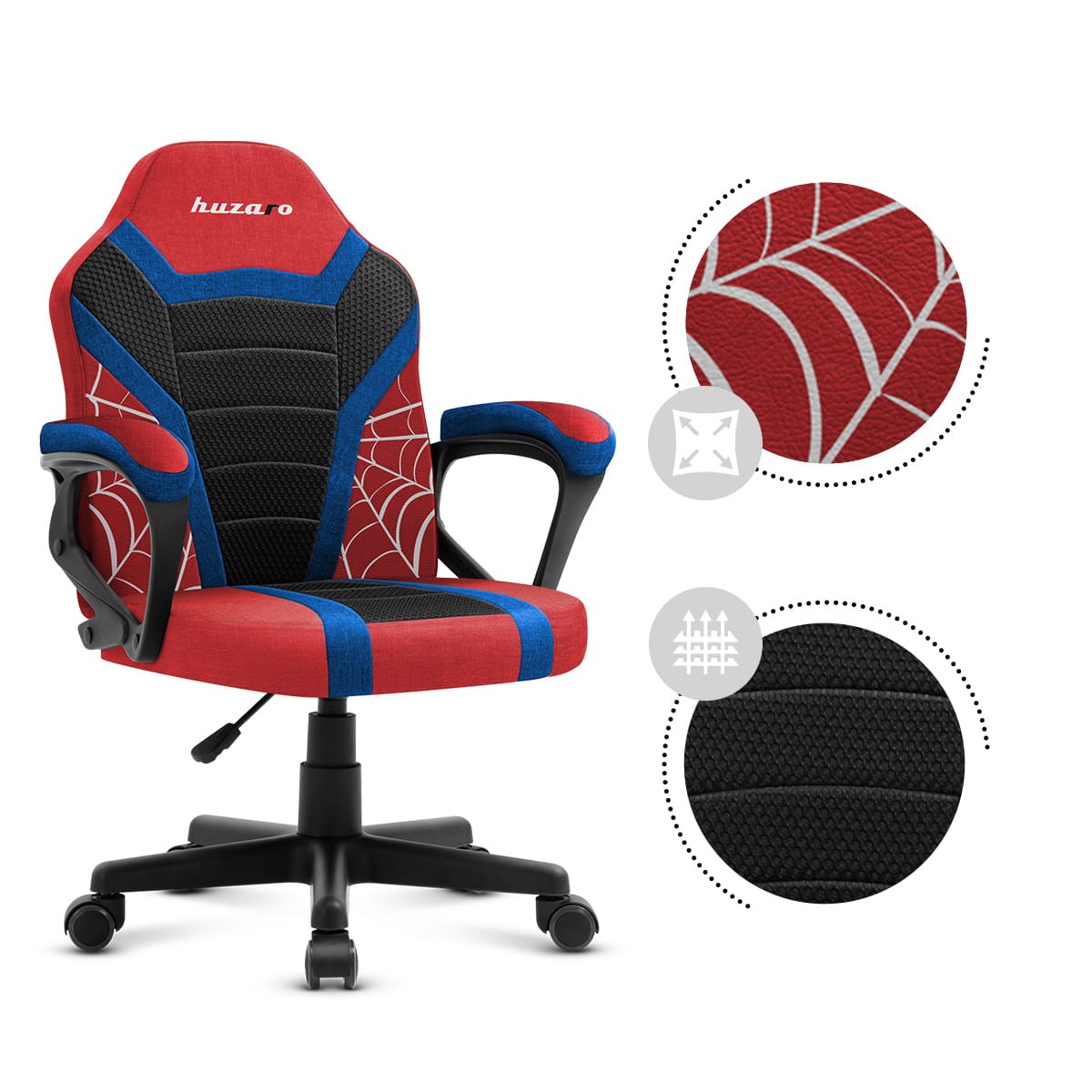 OUTLET Kinderstoel Huzaro Ranger 1.0 Spider Mesh