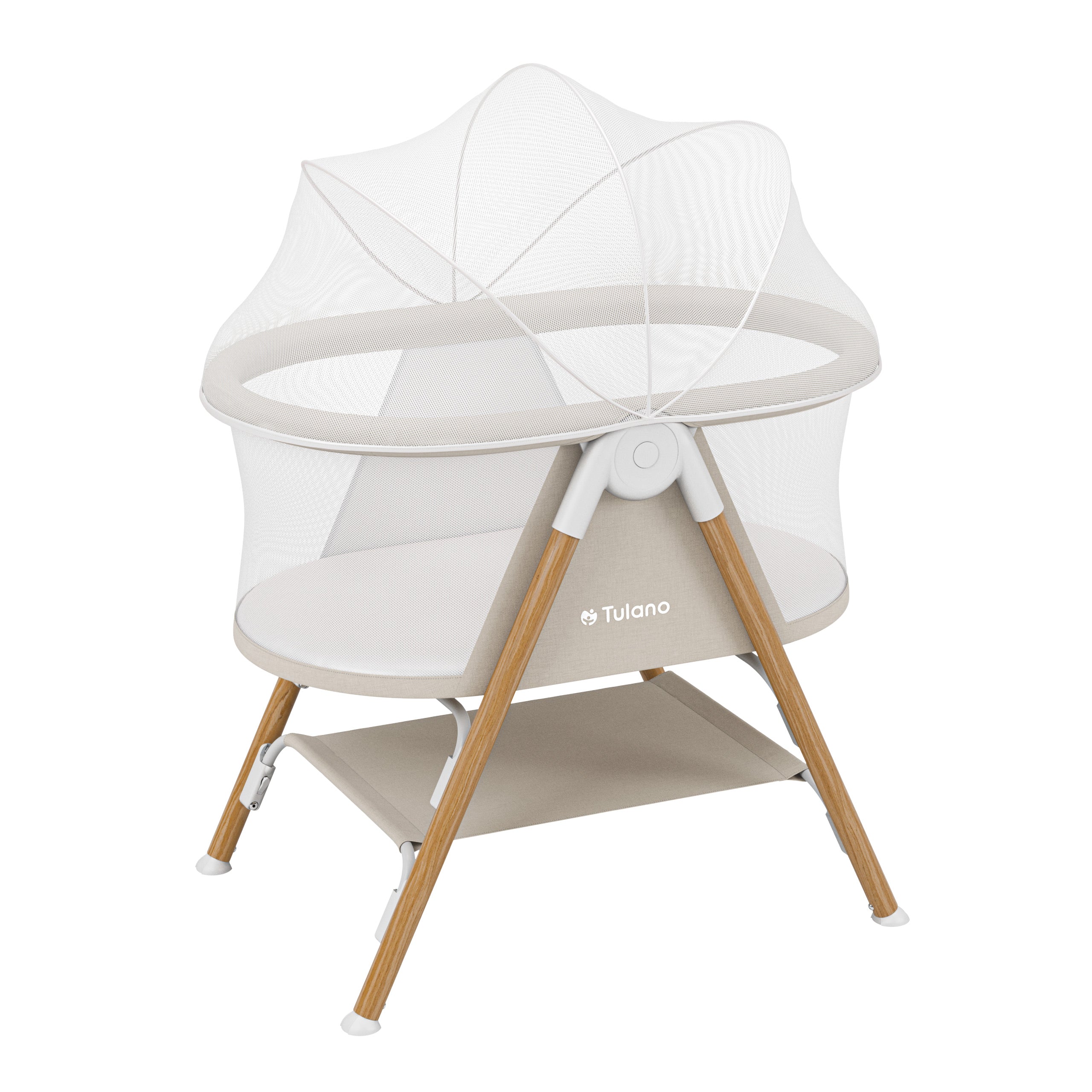 Reisbedje voor kinderen Tulano Dream 20 Beige