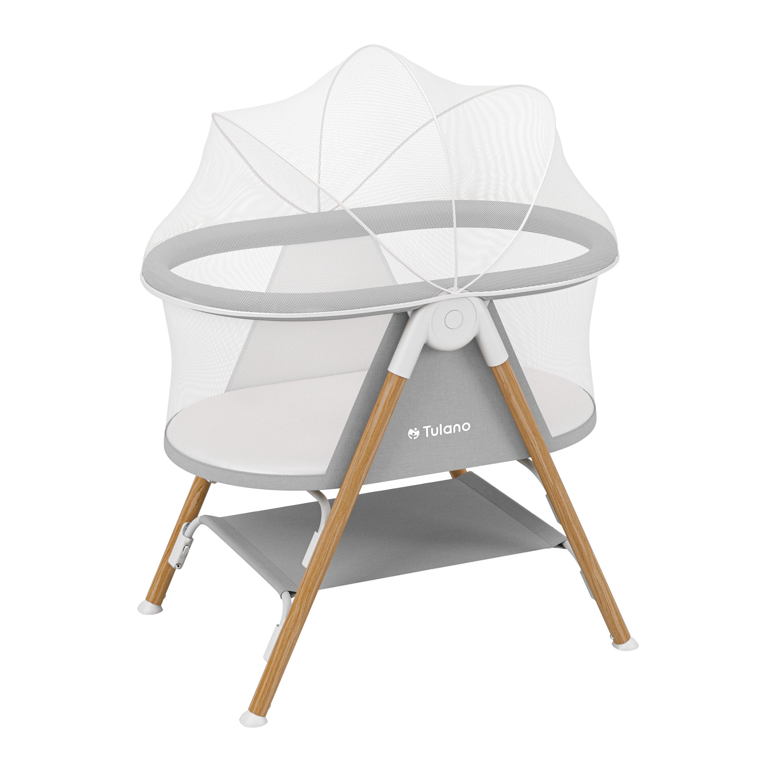 Reisbedje voor kinderen Tulano Dream 20 Grey