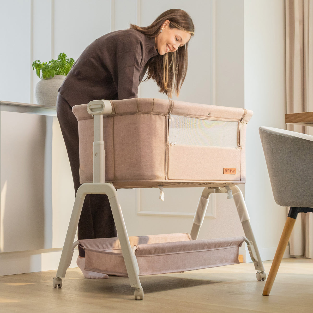 Aanschuifbedje 3-in-1 Tulano Dream 50 Taupe