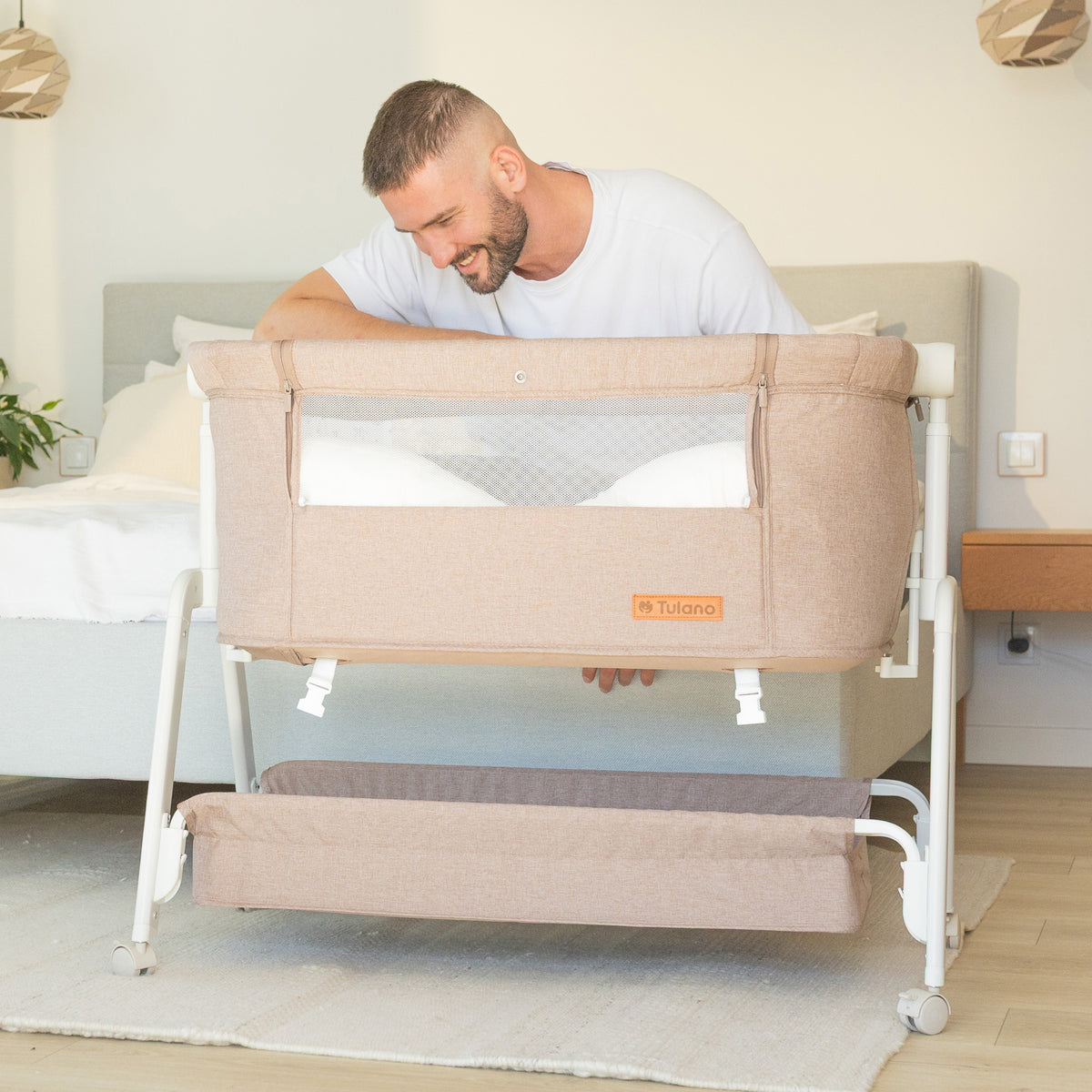 Aanschuifbedje 3-in-1 Tulano Dream 50 Taupe