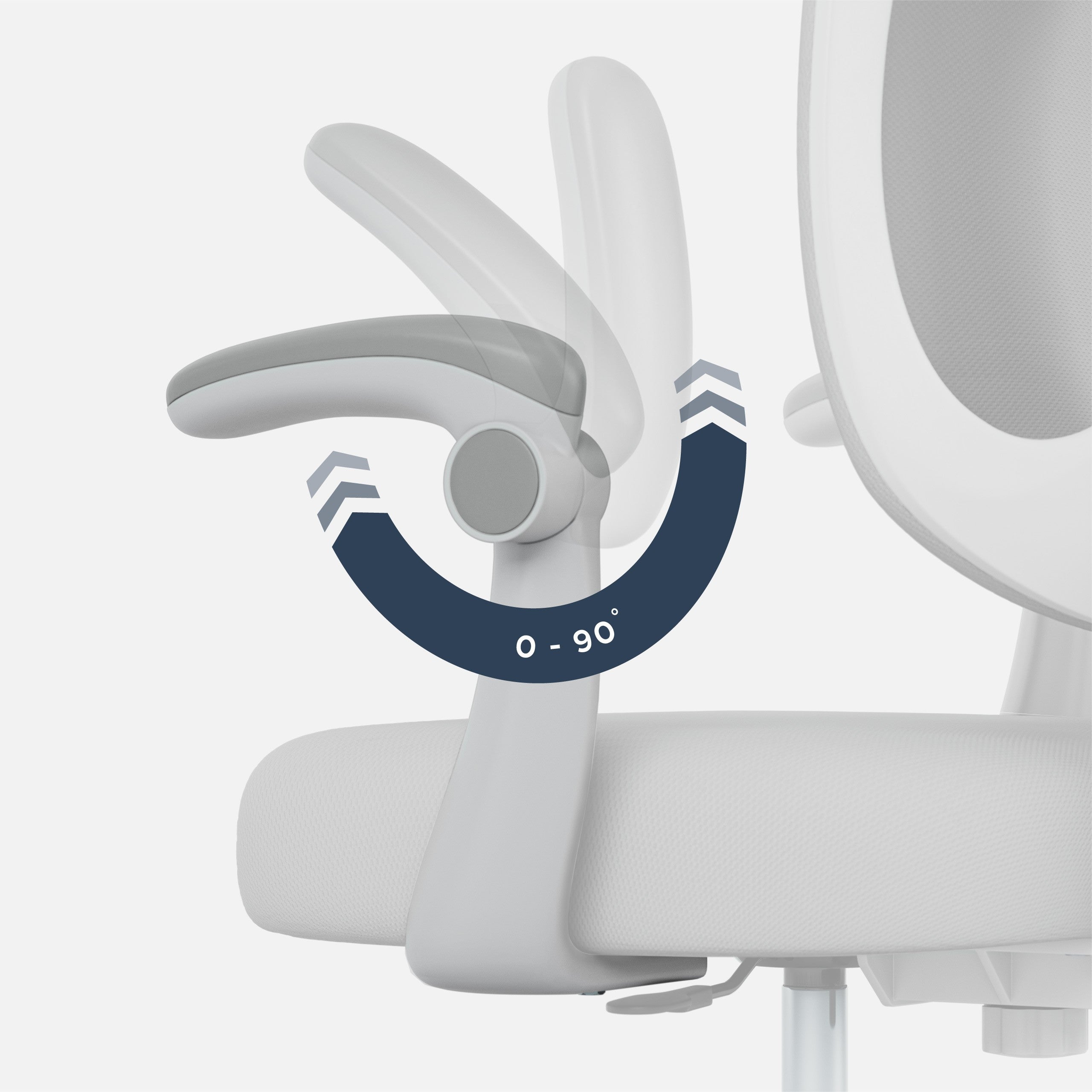 Mark Adler Junior 4.6 Grijze ergonomische kinderstoel