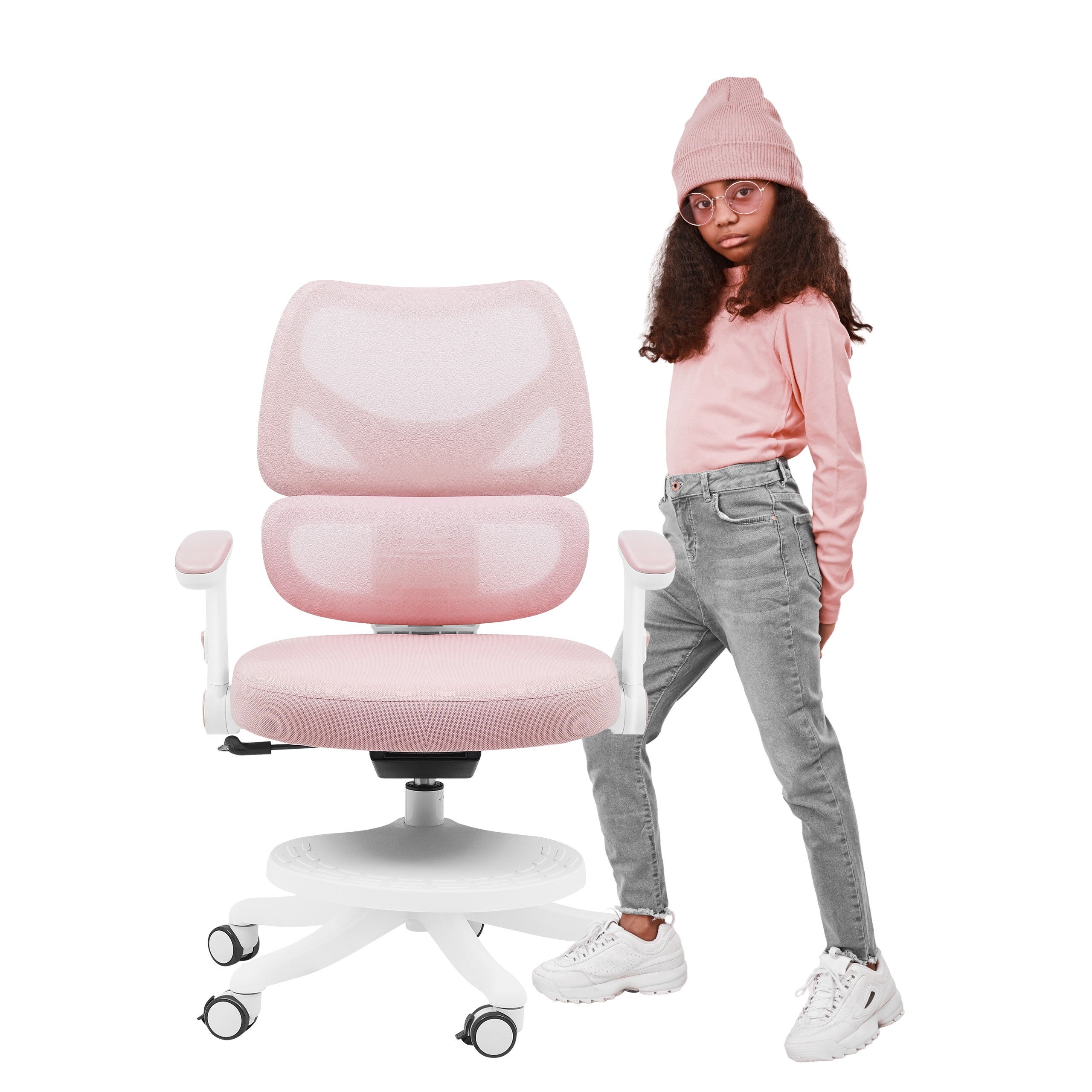 Mark Adler Junior 5.3 Roze draaistoel
