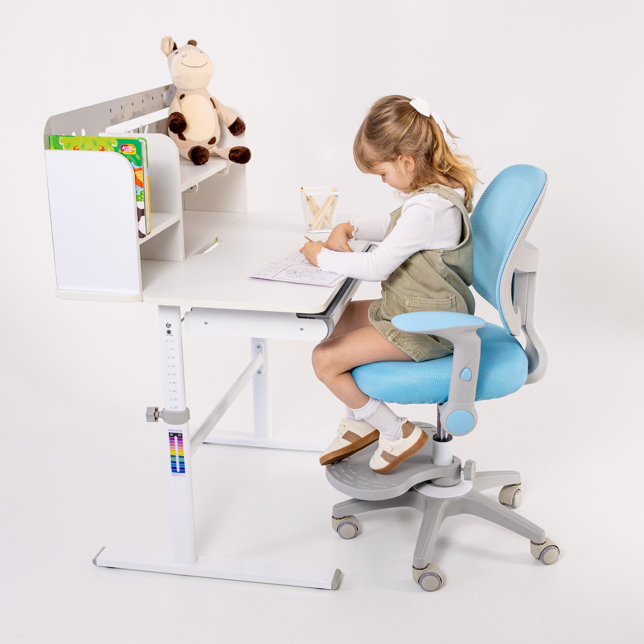 OUTLET Verstelbaar kinderzitje Mark Adler Junior 5.0 Blauw