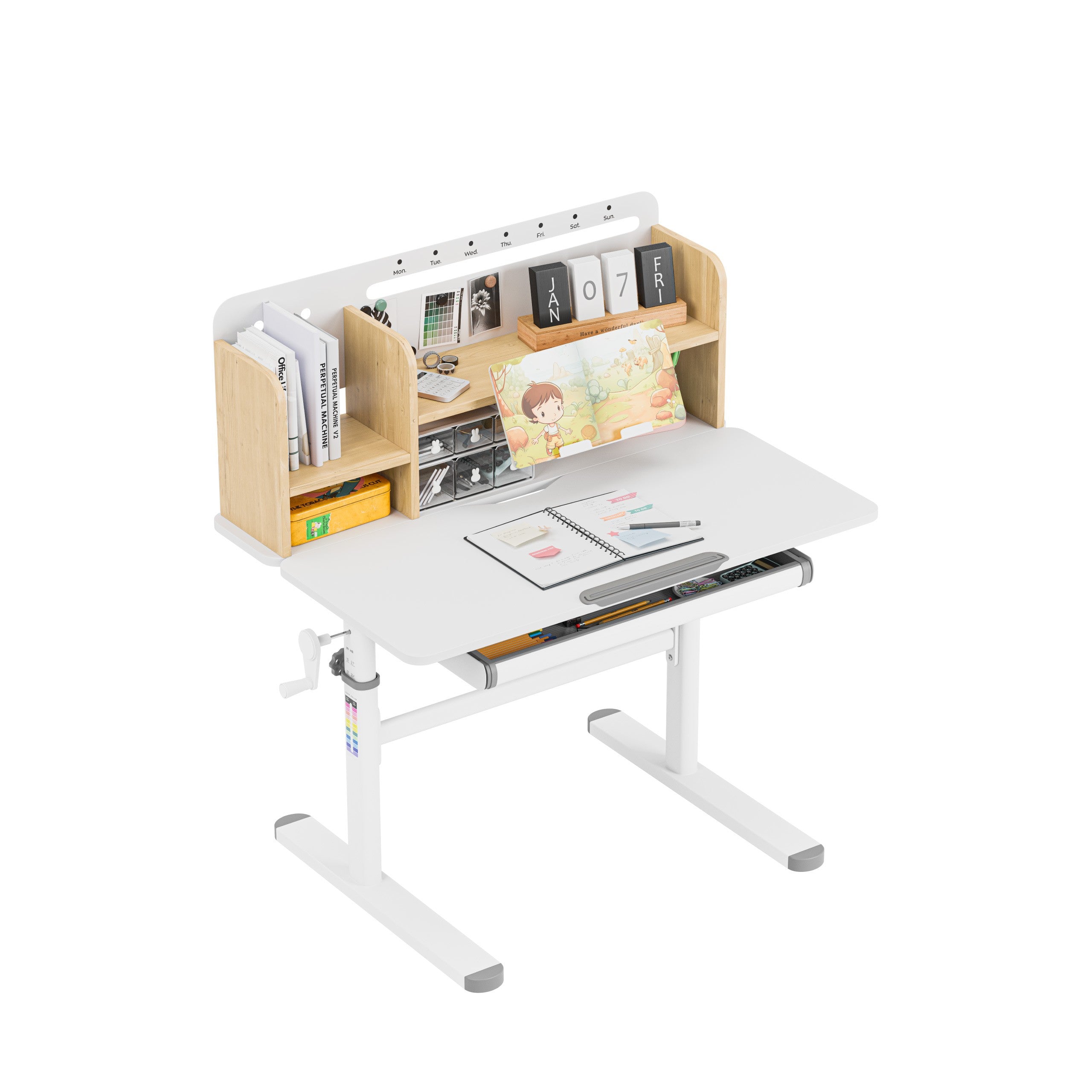 Ergonomisch kinderbureau Mark Adler Studie 5.0 Hout 90 cm