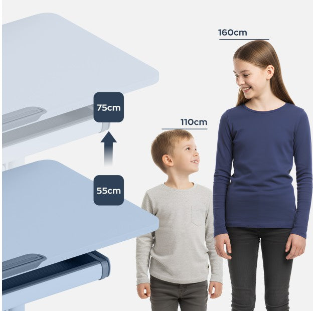 Ergonomisch kinderbureau Mark Adler Studie 5.0 Hout 90 cm