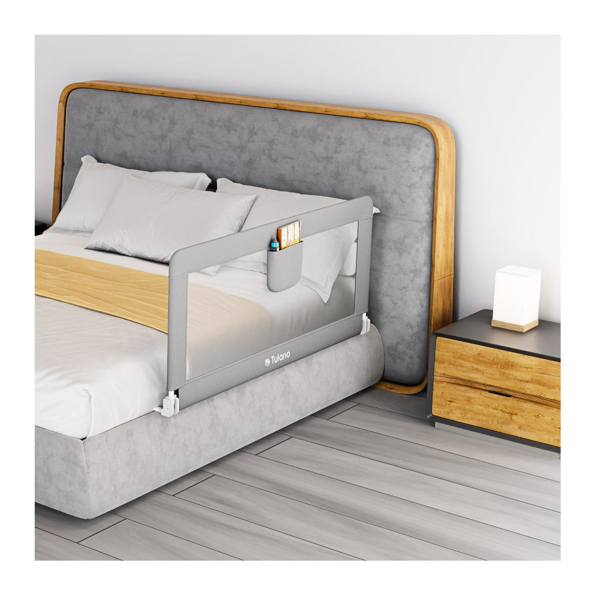Veiligheidshek voor bed 150 cm Tulano Cover 15