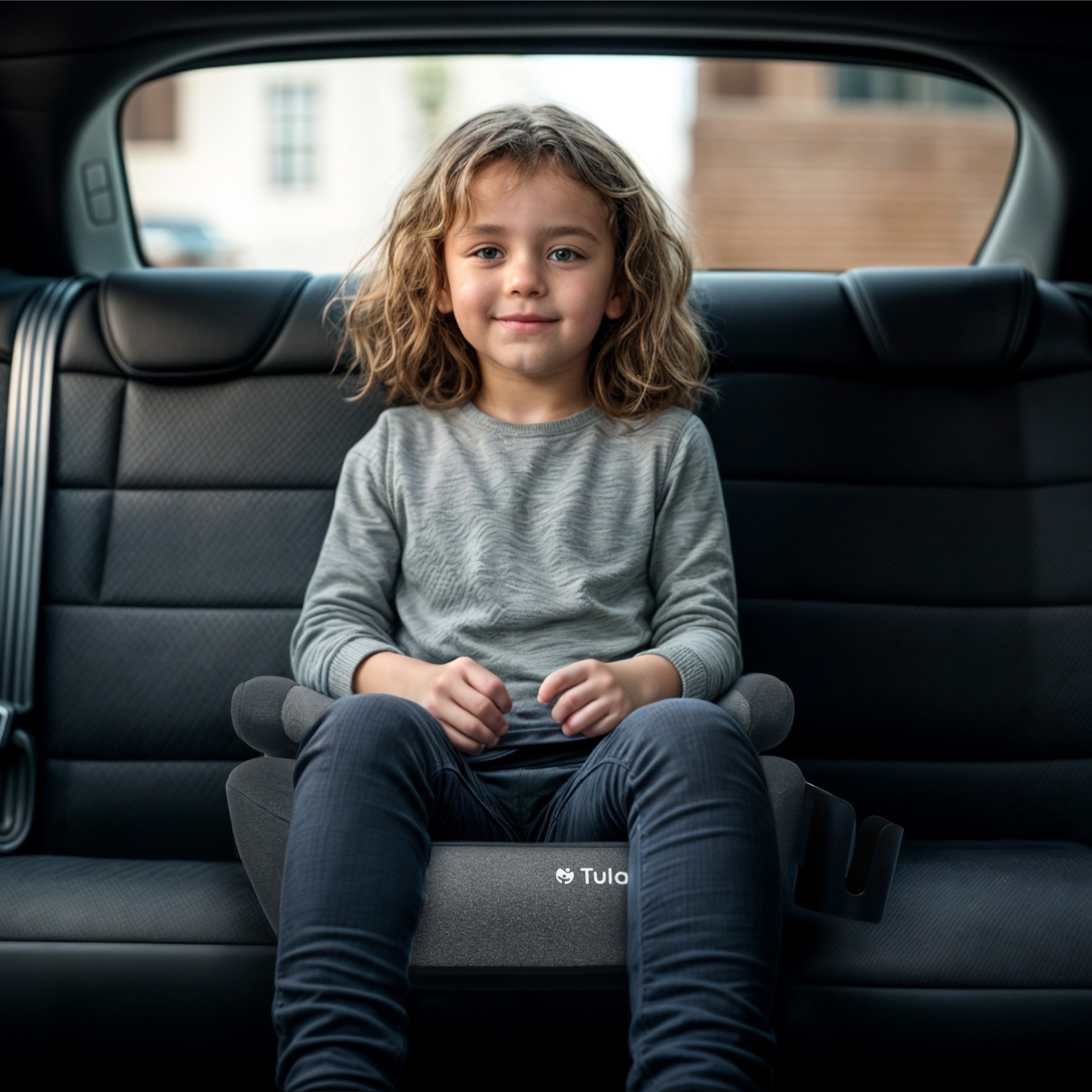 Tulano Cabby 35 Grey ISOFIX autostoel 125-150cm I-Size base