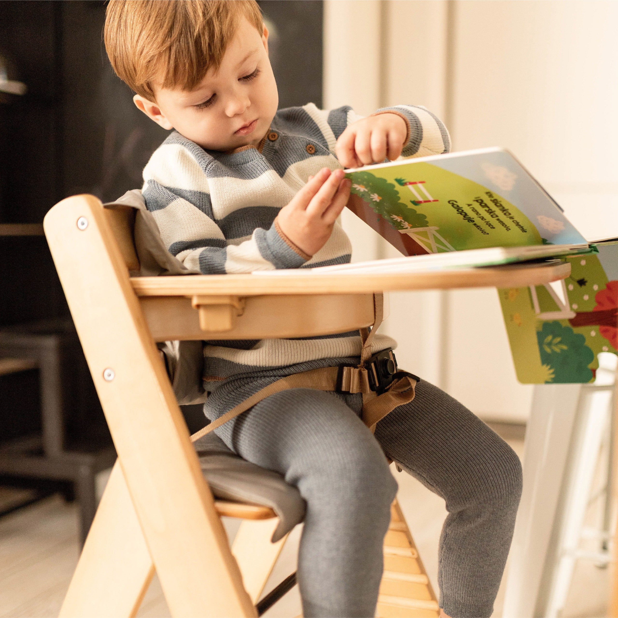 Tulano Morsel 40 Houten eetstoel naturel