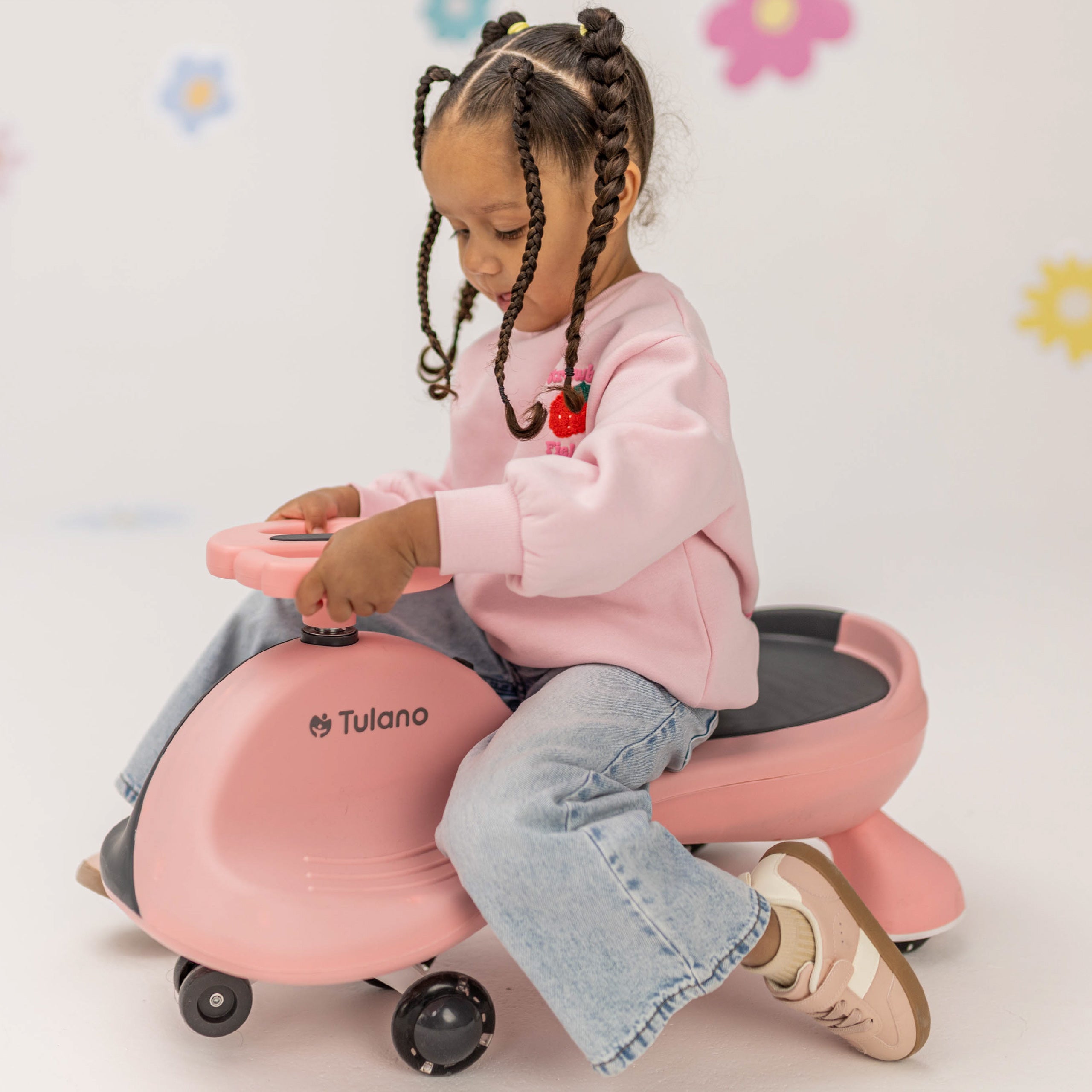 Tulano Focus 35 Roze LED zwaartekrachtbaan voor kinderen