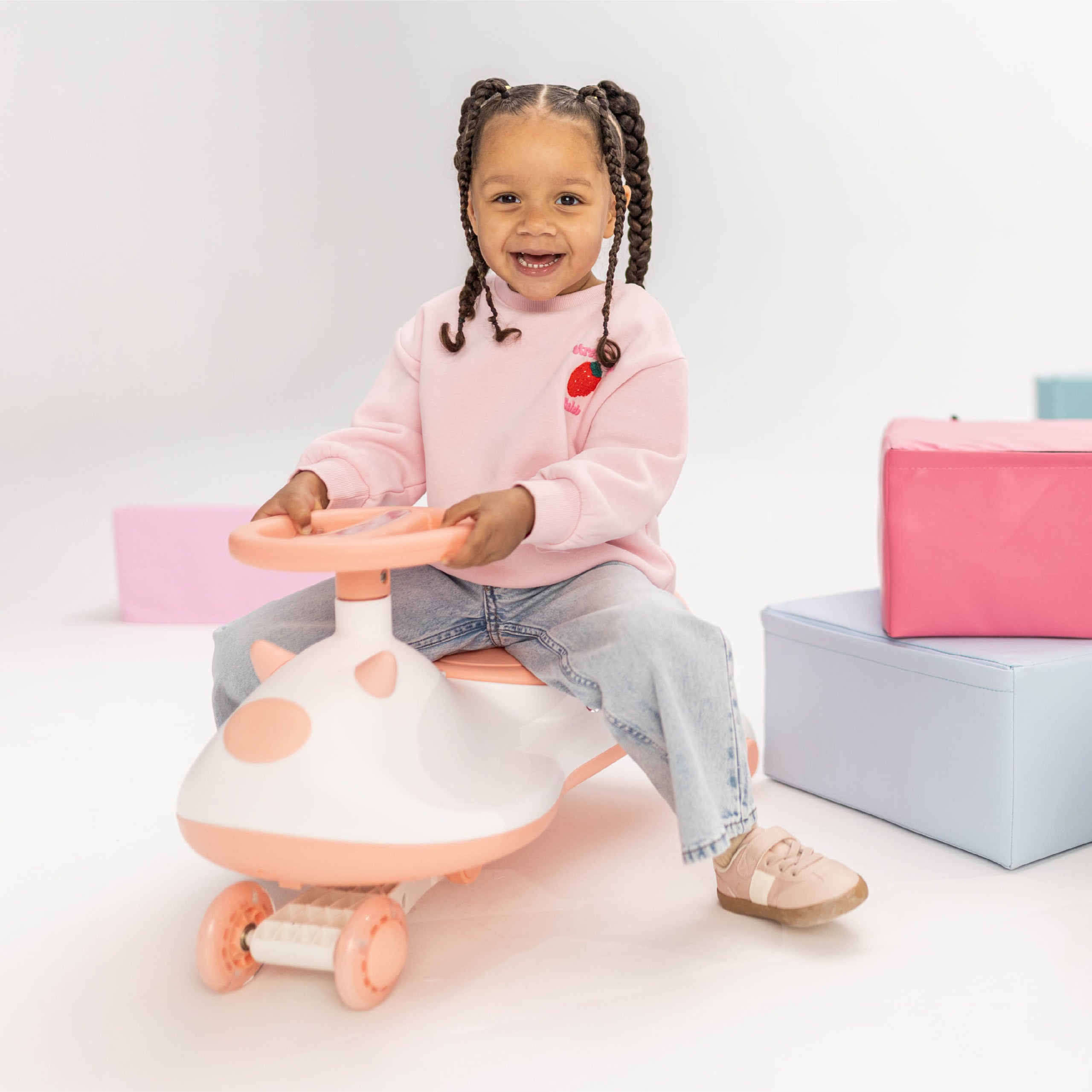 Tulano Focus 45 Roze LED zwaartekrachtbaan voor kinderen