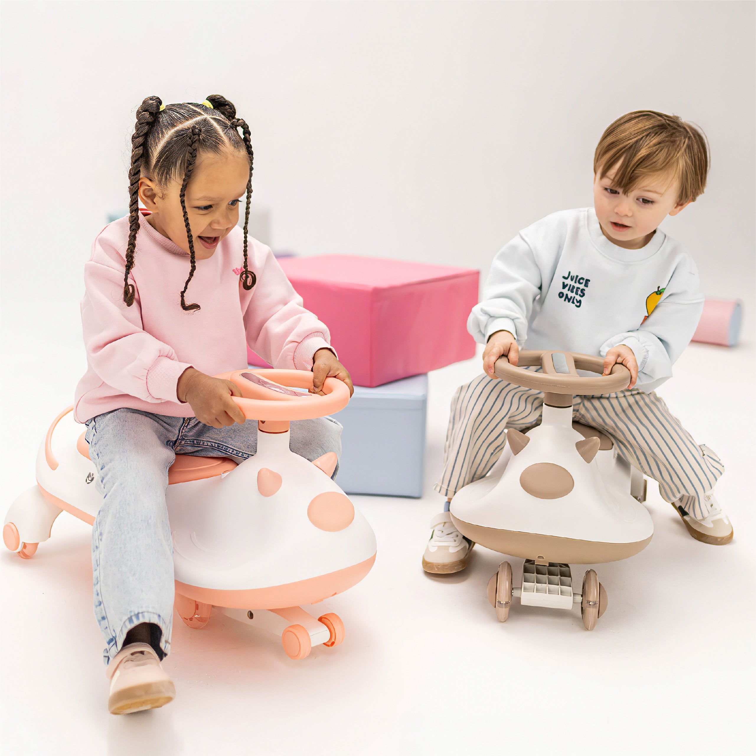 Tulano Focus 45 Roze LED zwaartekrachtbaan voor kinderen