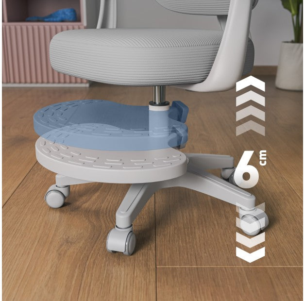 Mark Adler Junior 4.4 Grijze ergonomische kinderstoel