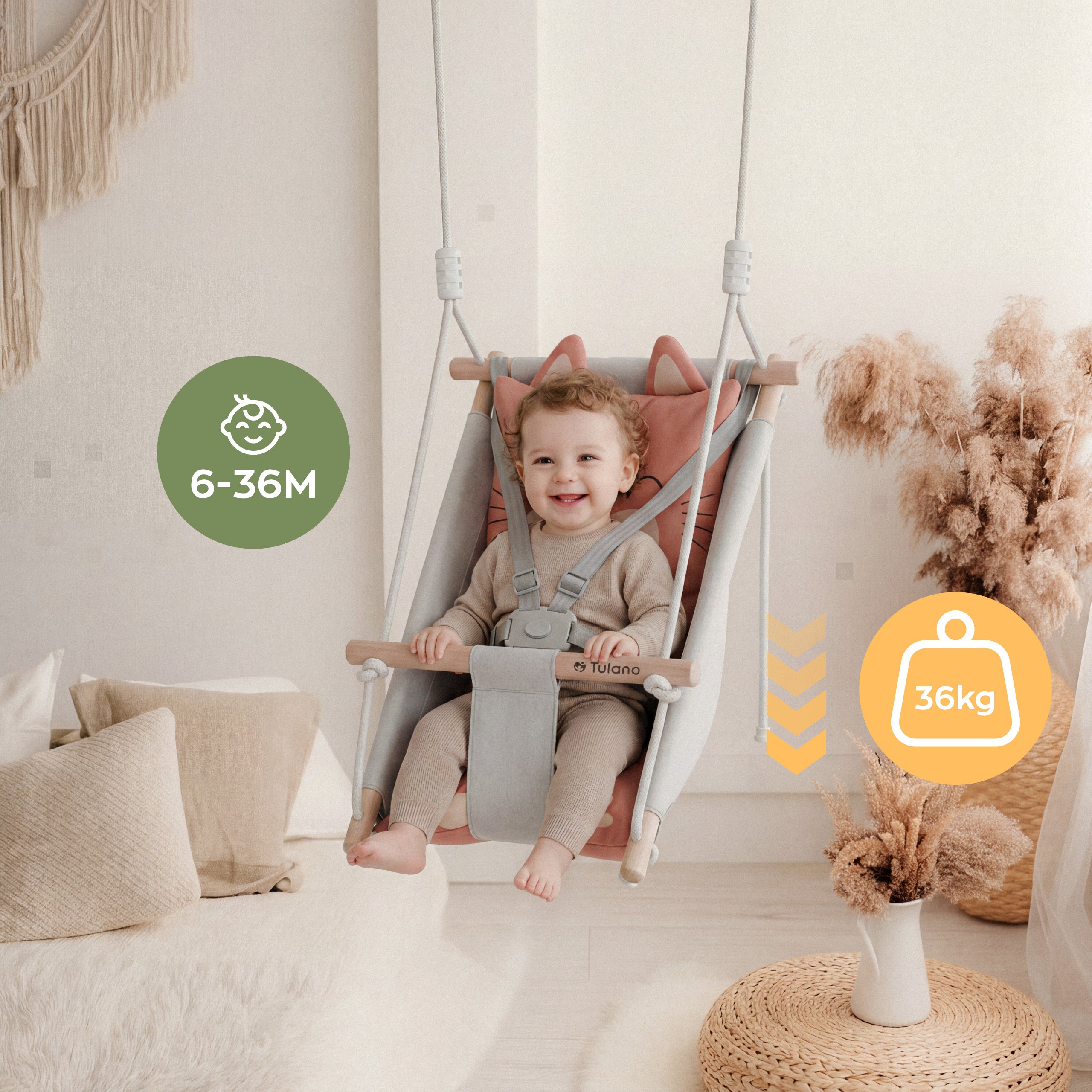 Kinderschommel Tulano Hop 45 Cat