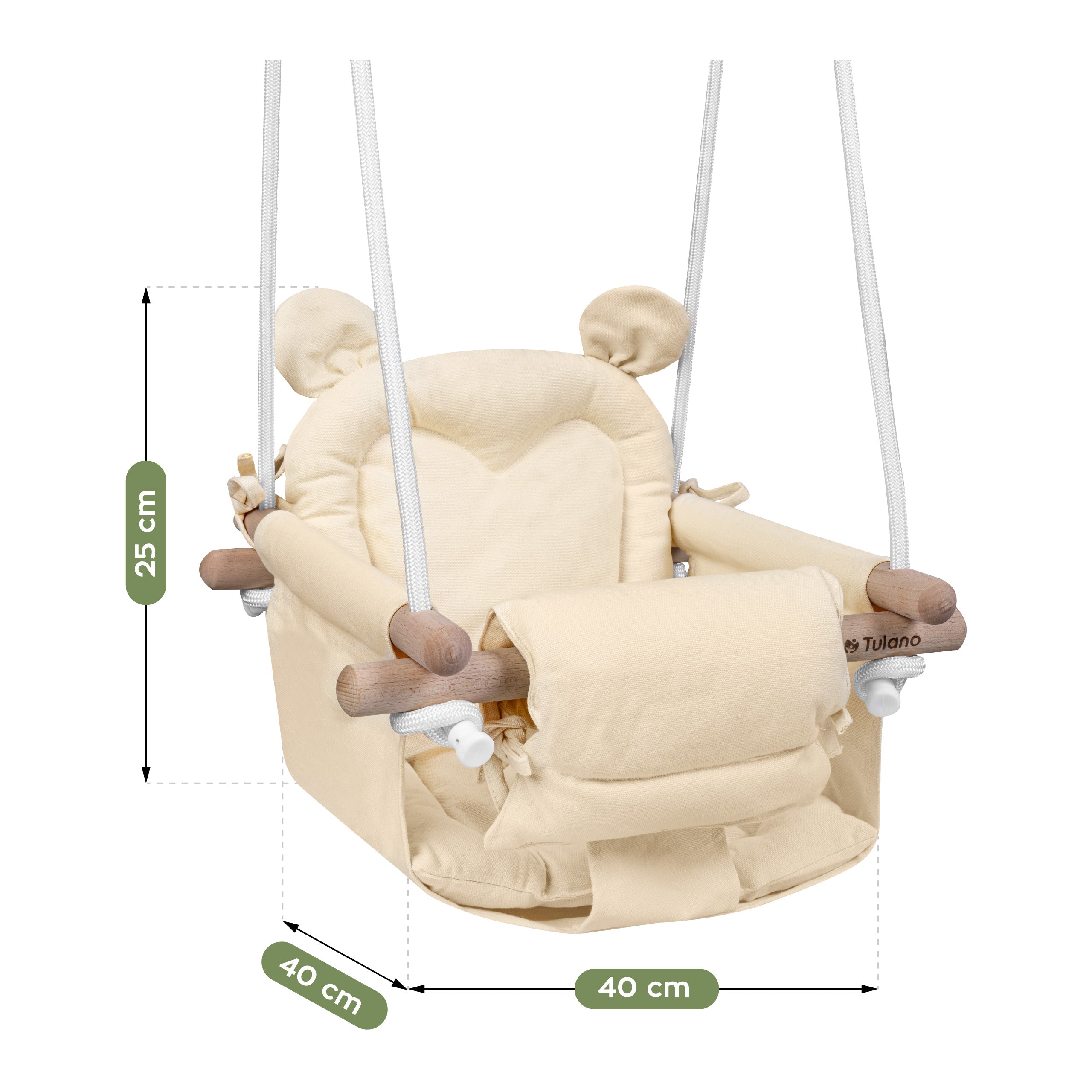 TULANO babyschommel Hop 30 Beige