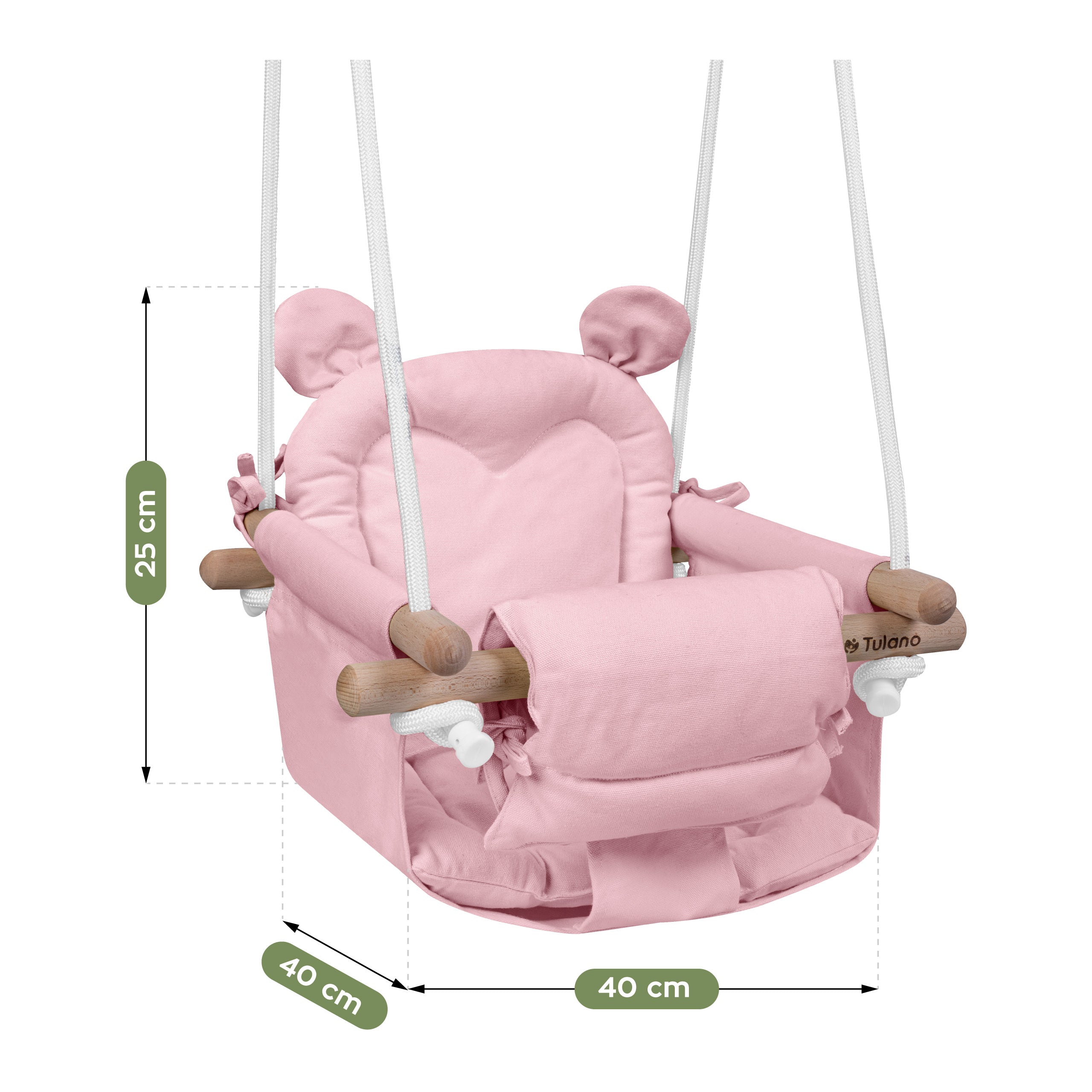 TULANO babyschommel Hop 30 Roze