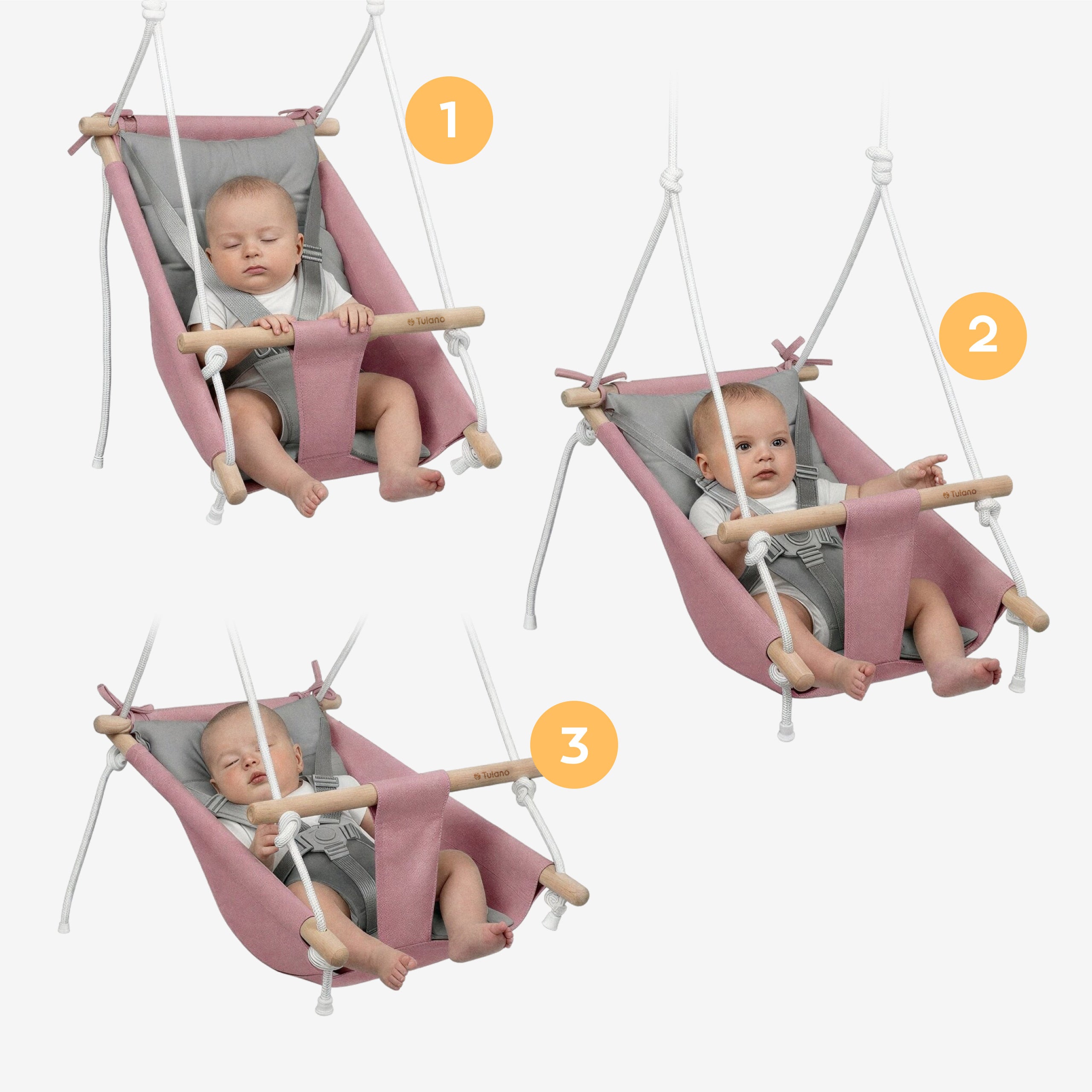 Hop 40 3-in-1 babyschommel