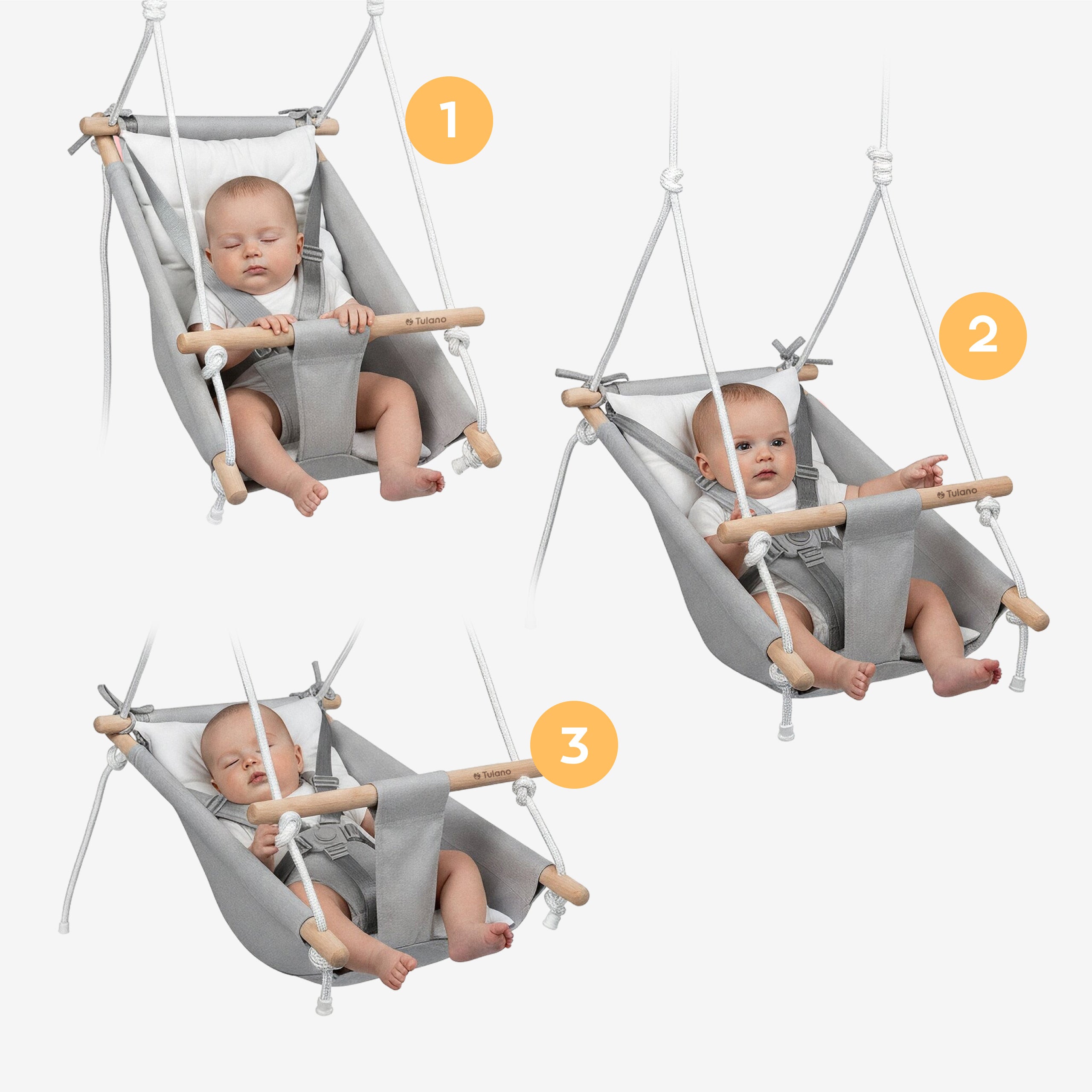 Hop 40 3-in-1 babyschommel