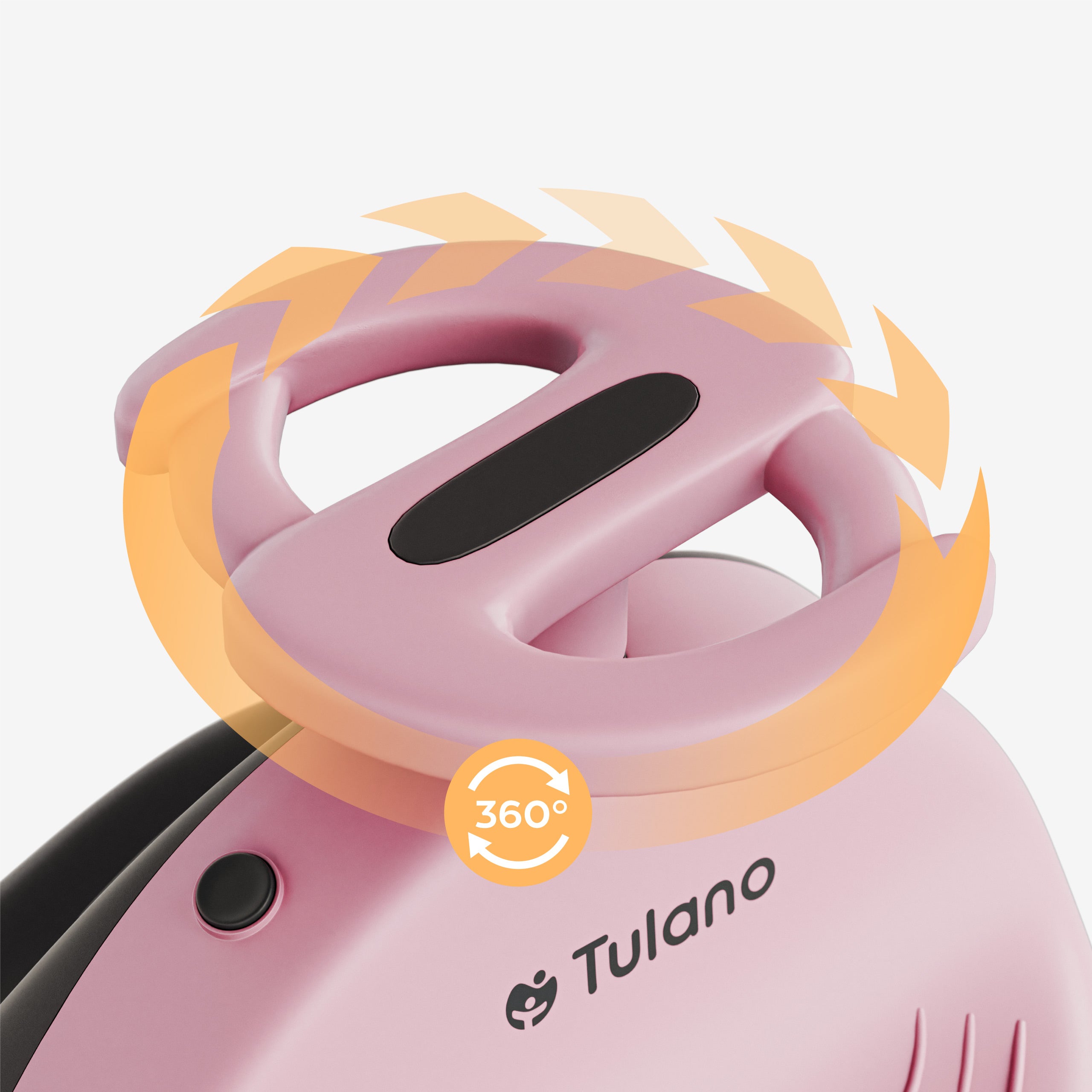 360° draaibaar stuur