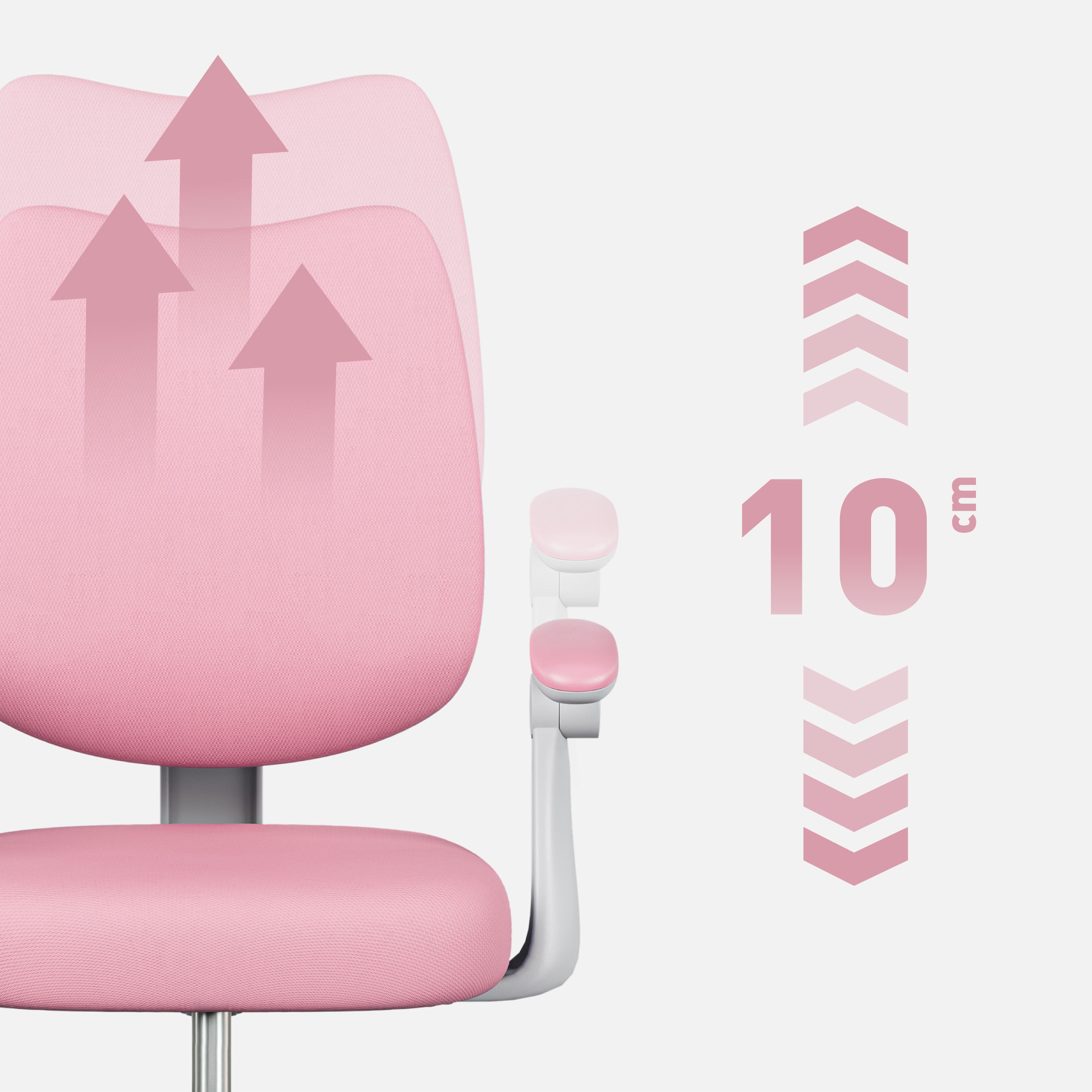 Verstelbare rugleuning in hoogte