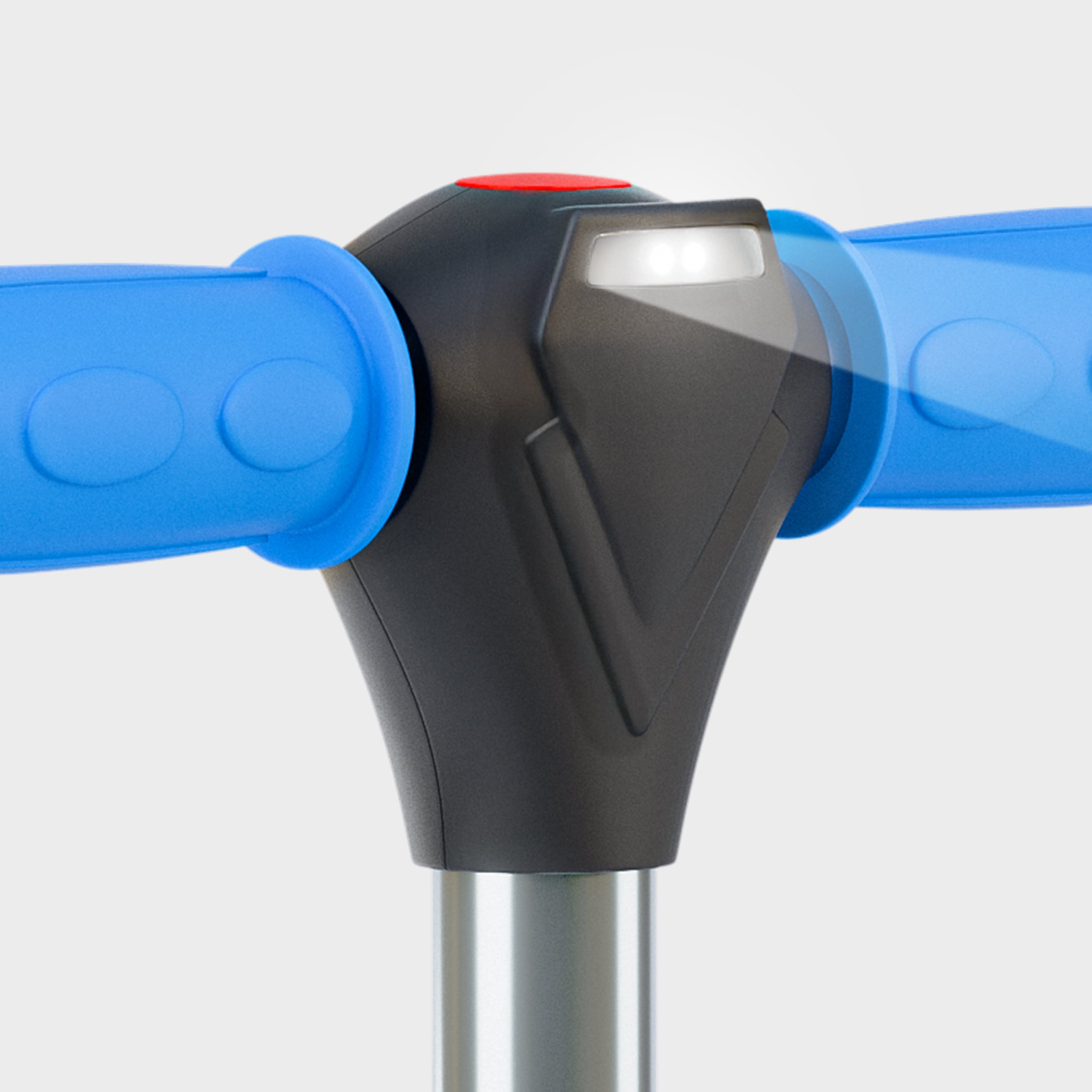 Voorlamp met drie verlichtingsstanden