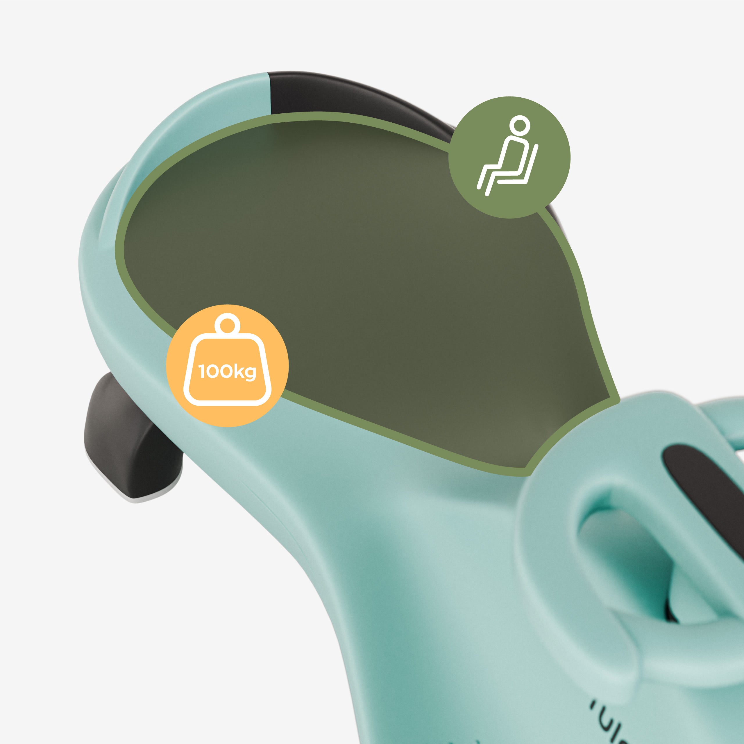 Comfortabele en ergonomische zitting