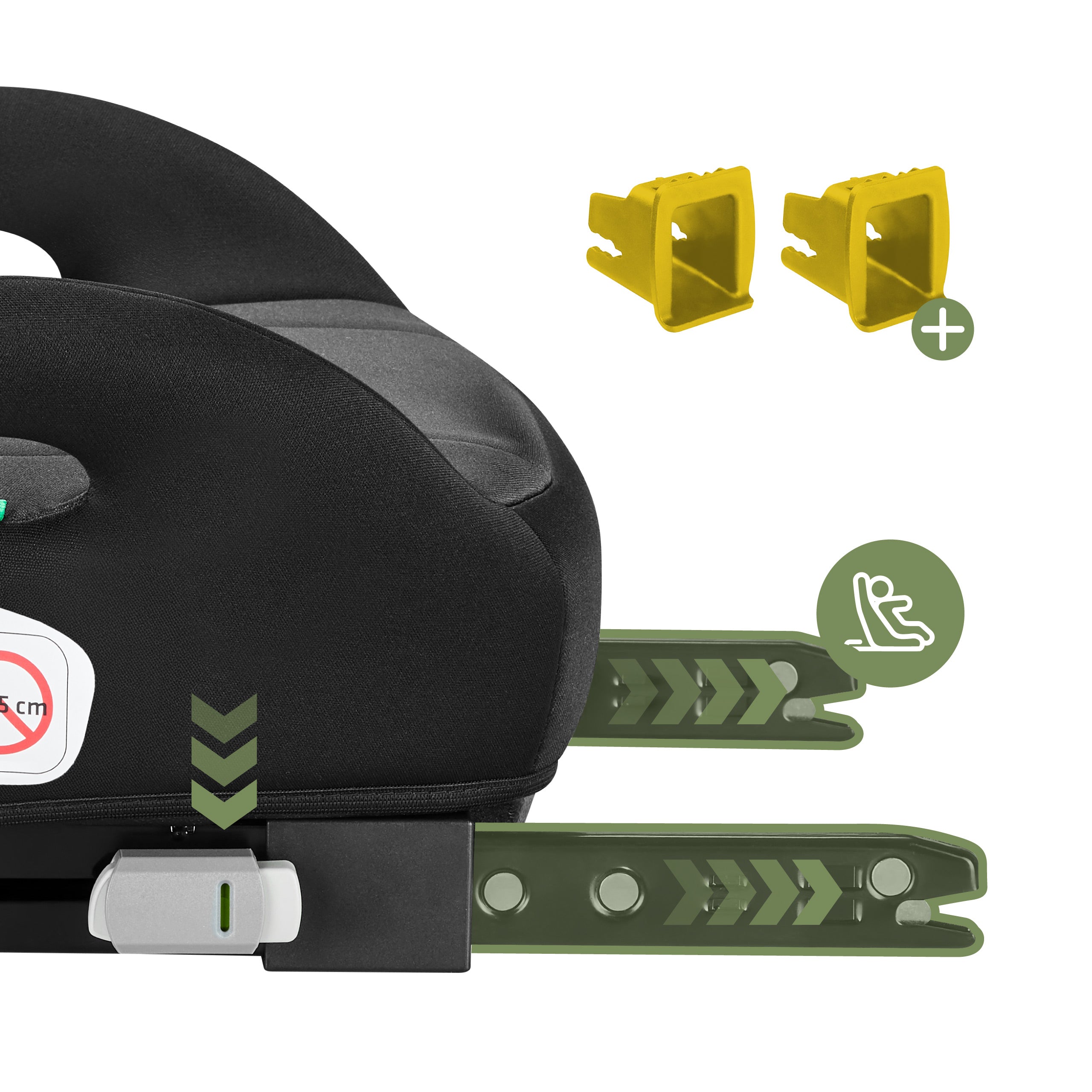 Veilige installatie met ISOFIX-systeem