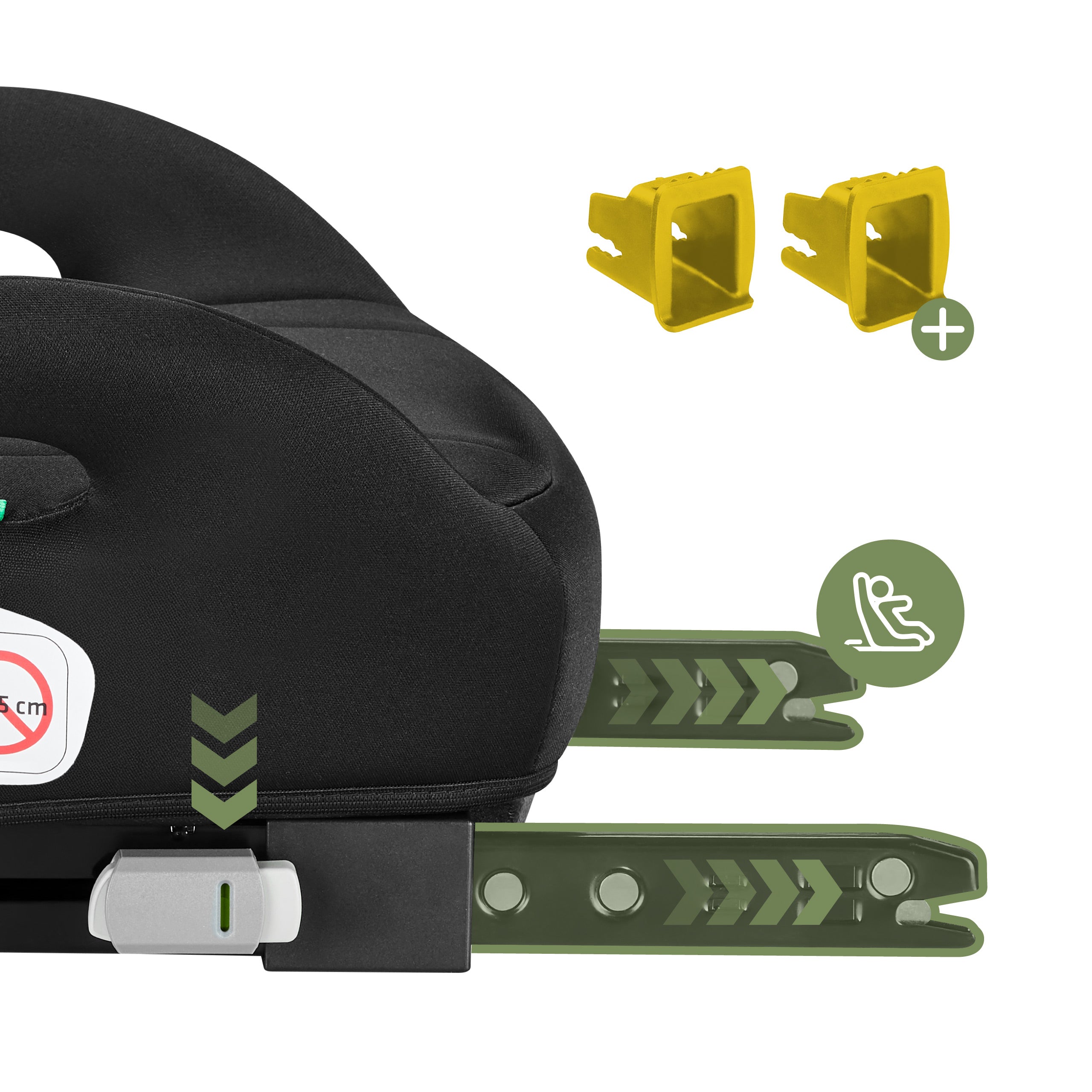 Veilige installatie met ISOFIX-systeem