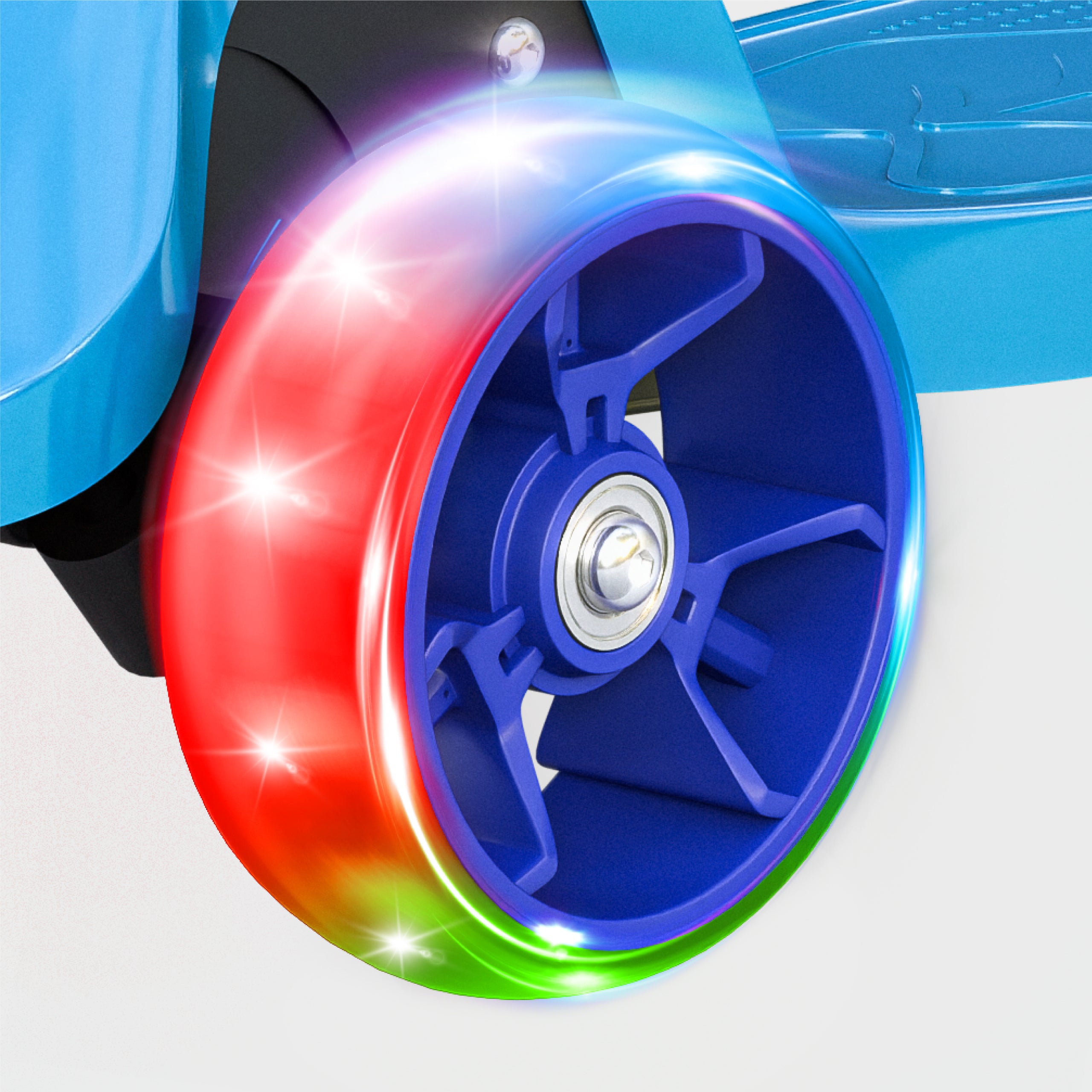 Wielen met LED's