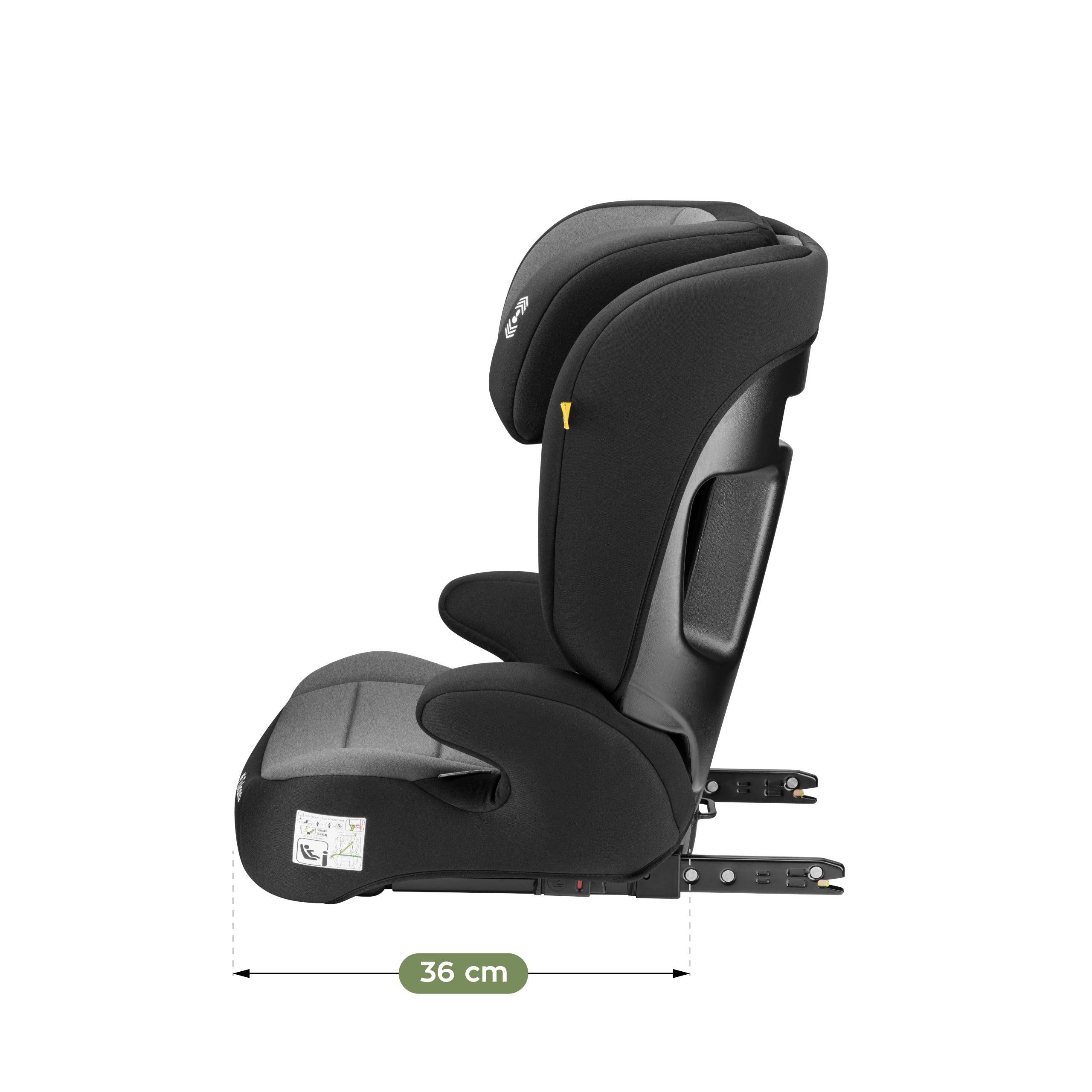 2-in-1 autostoel 100 -150 cm Joy 45 Grijs I-Maat