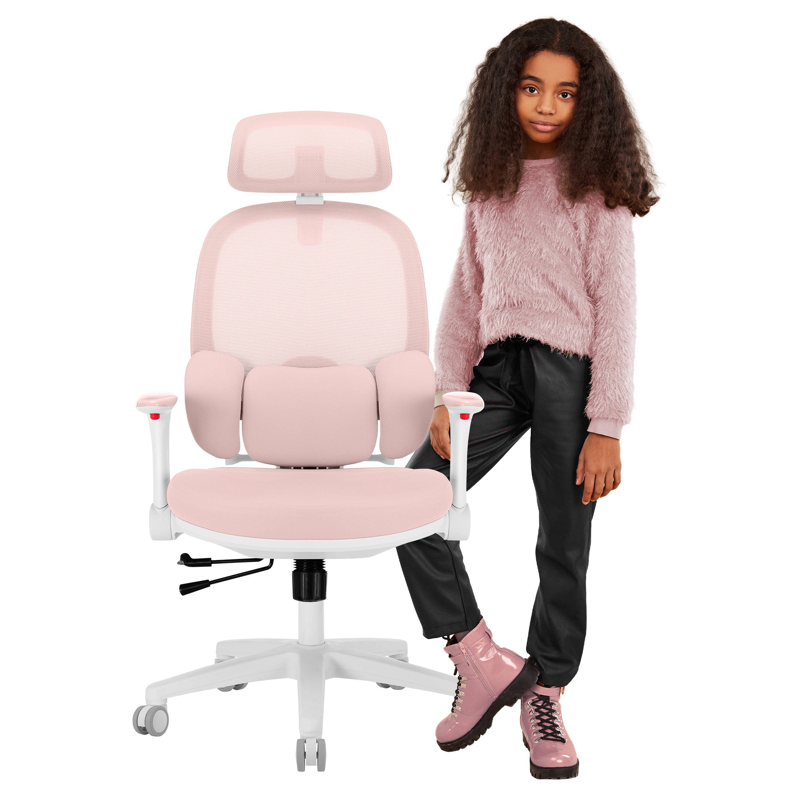 Mark Adler Junior 6.3 Roze ergonomische kinderstoel