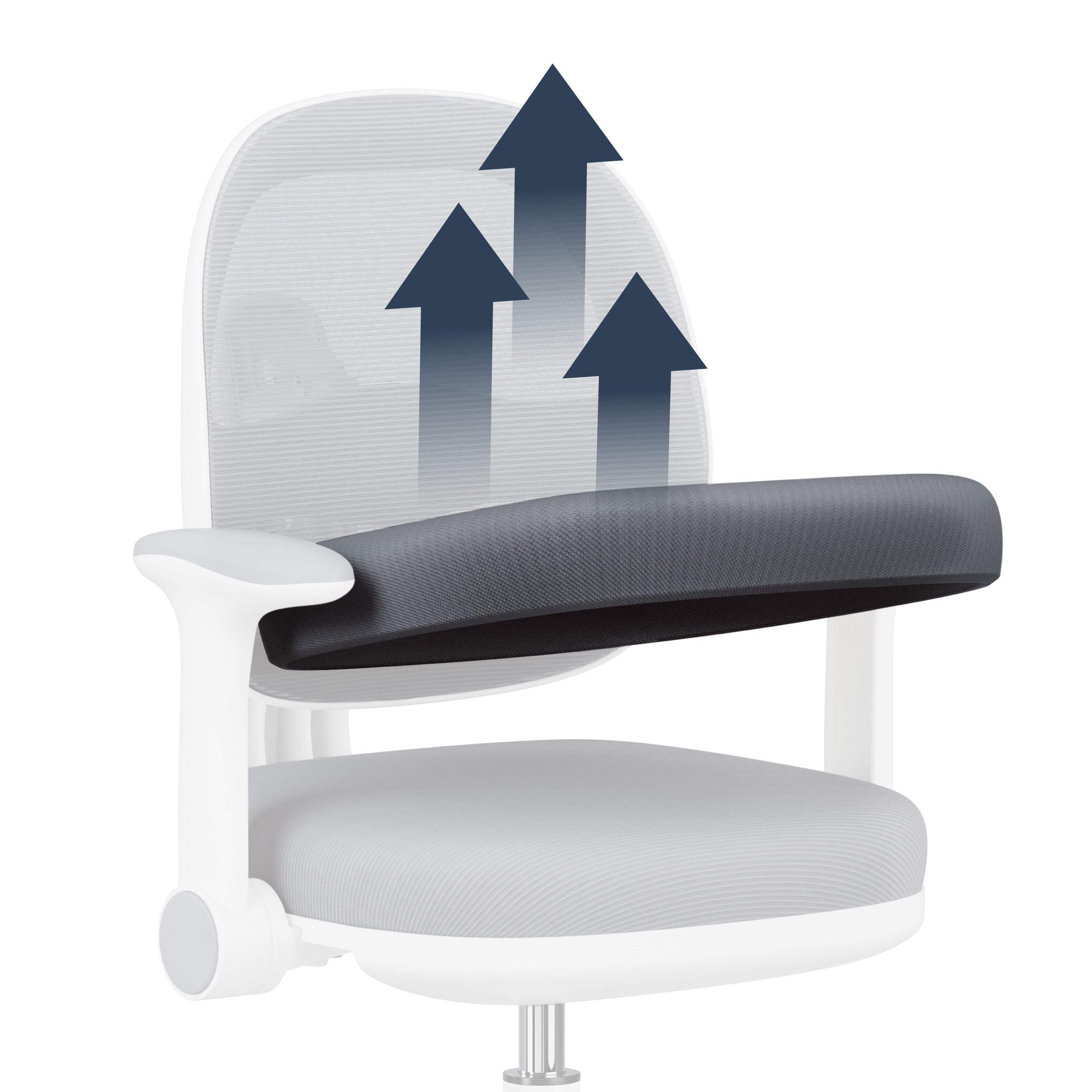 Ergonomische kinderbureaustoel Mark Adler Junior 3.6 Grijs