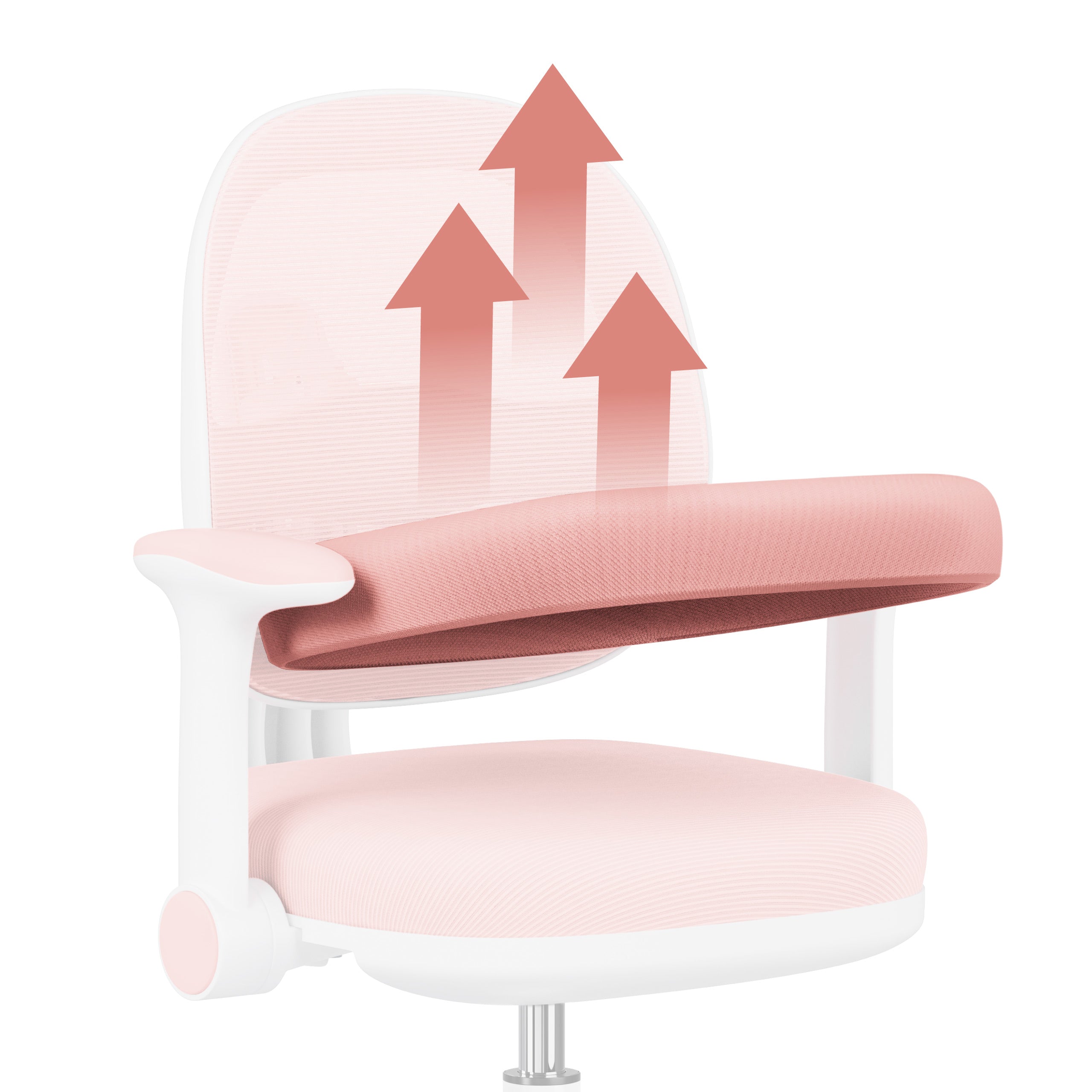 Ergonomische kinderbureaustoel Mark Adler Junior 3.6 Roze