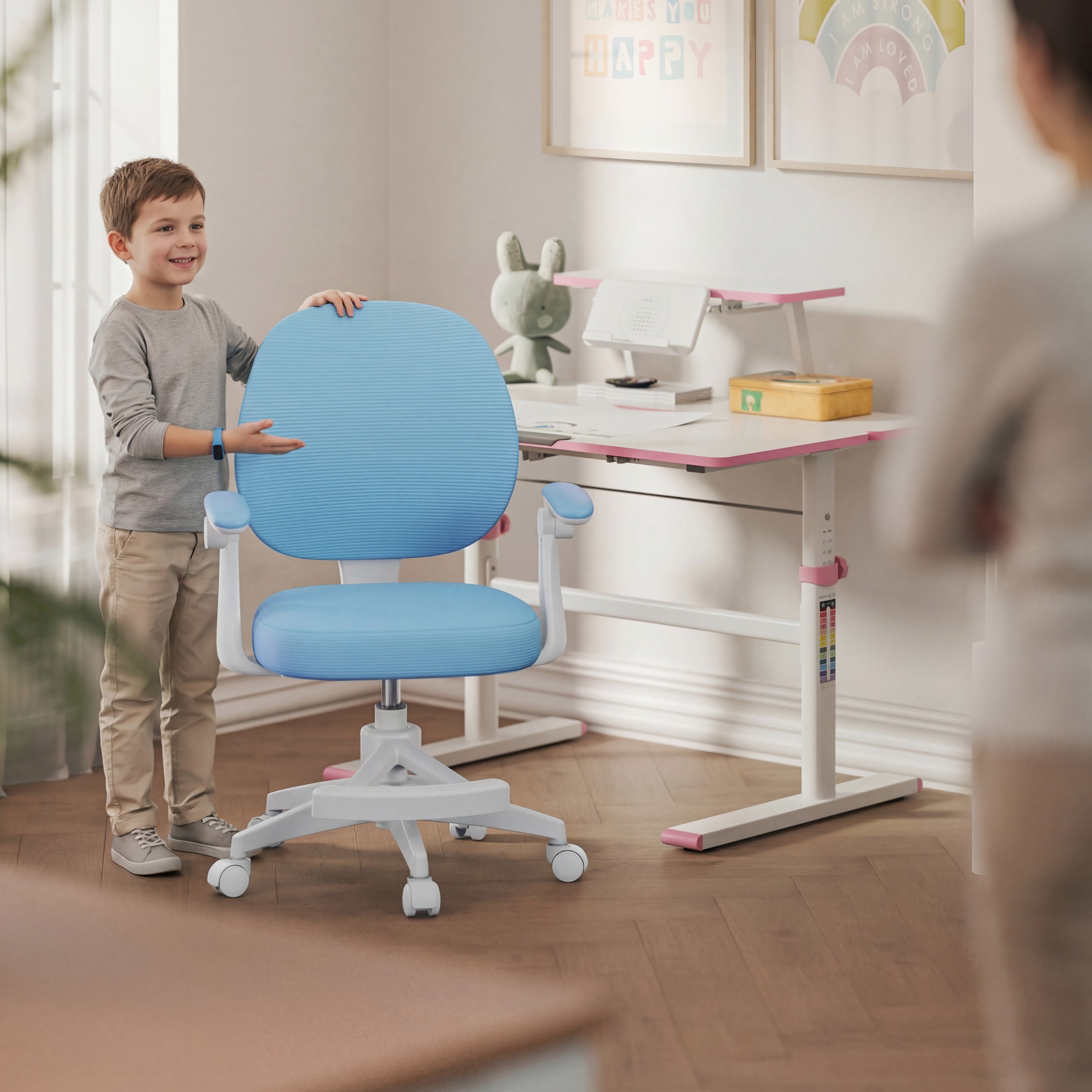 Mark Adler Junior 3.1 Blauwe kinderdraaistoel