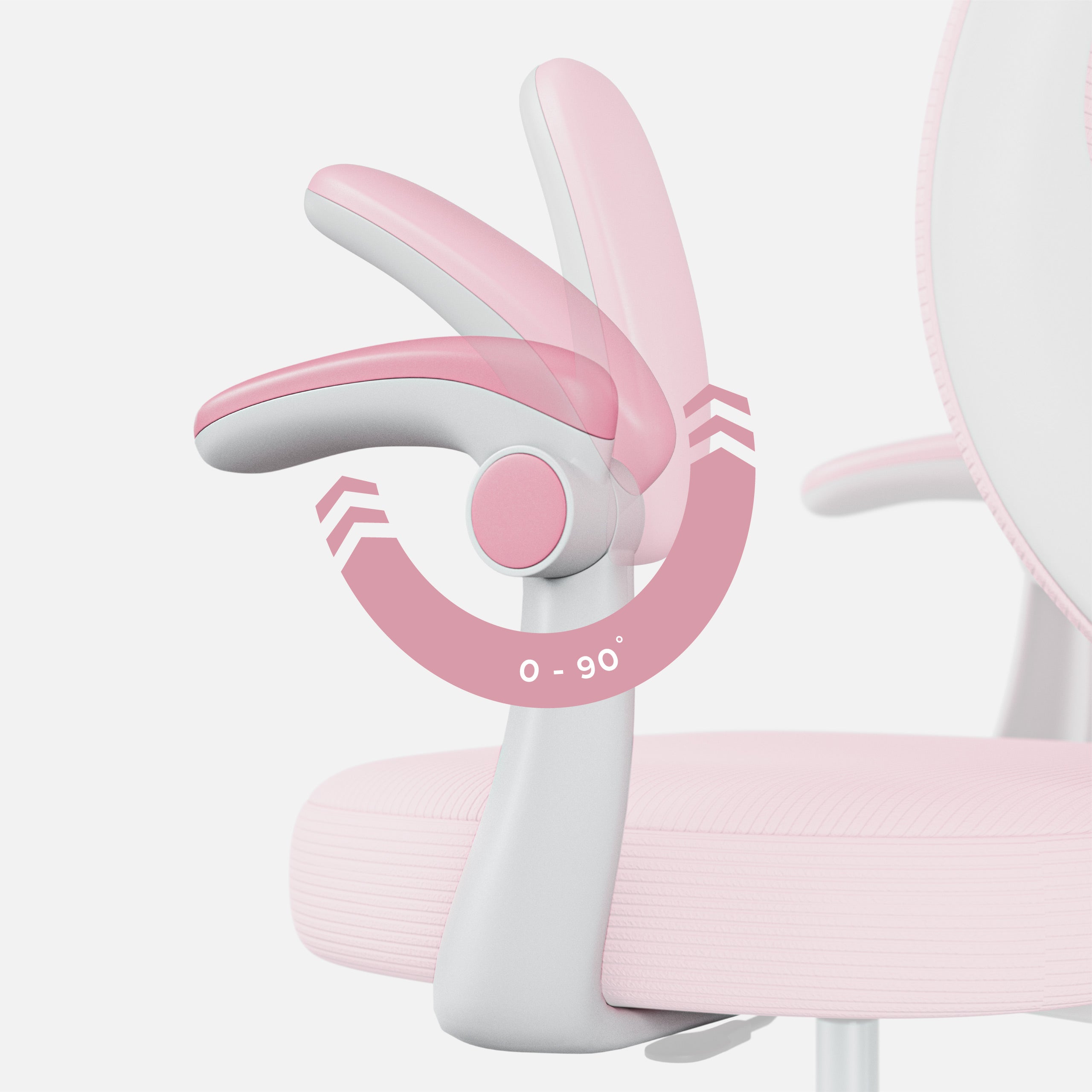 Mark Adler Junior 3.1 Roze kinderdraaistoel