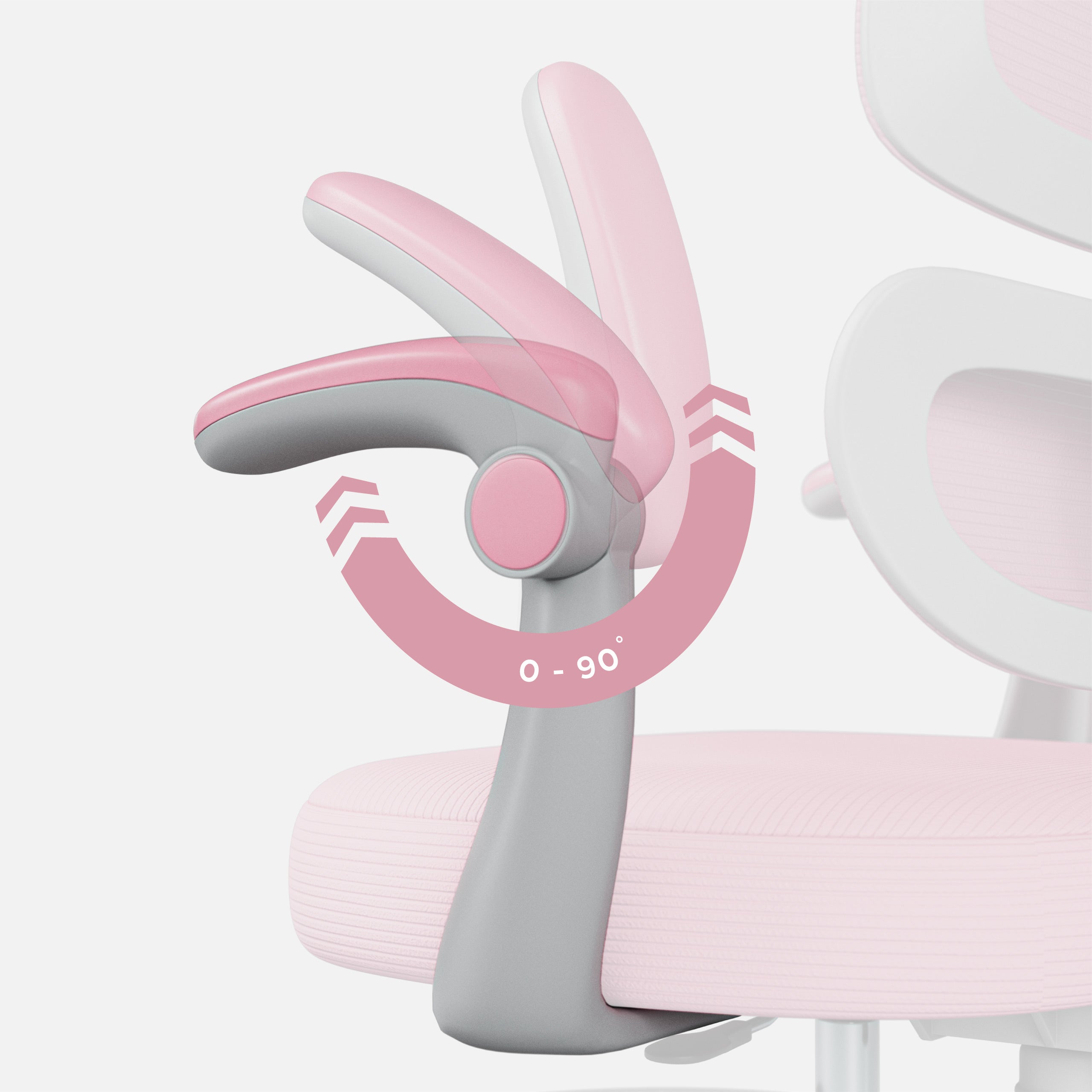 Mark Adler Junior 4.4 Roze ergonomische kinderstoel
