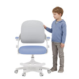 Mark Adler Junior 4.3 Blauw-grijze kinderbureaustoel