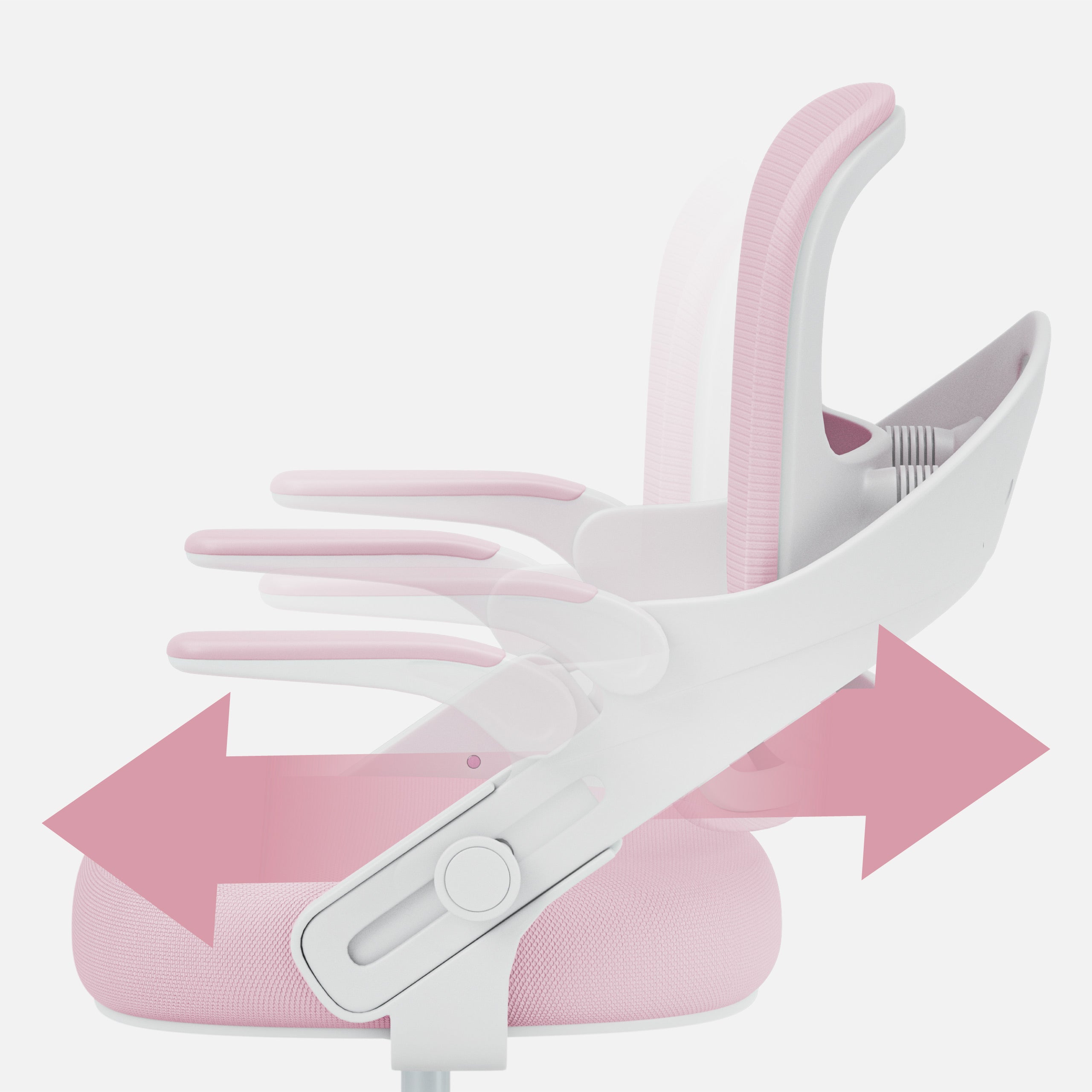 OUTLET Mark Adler Junior 4.3 Roze kinderbureaustoel
