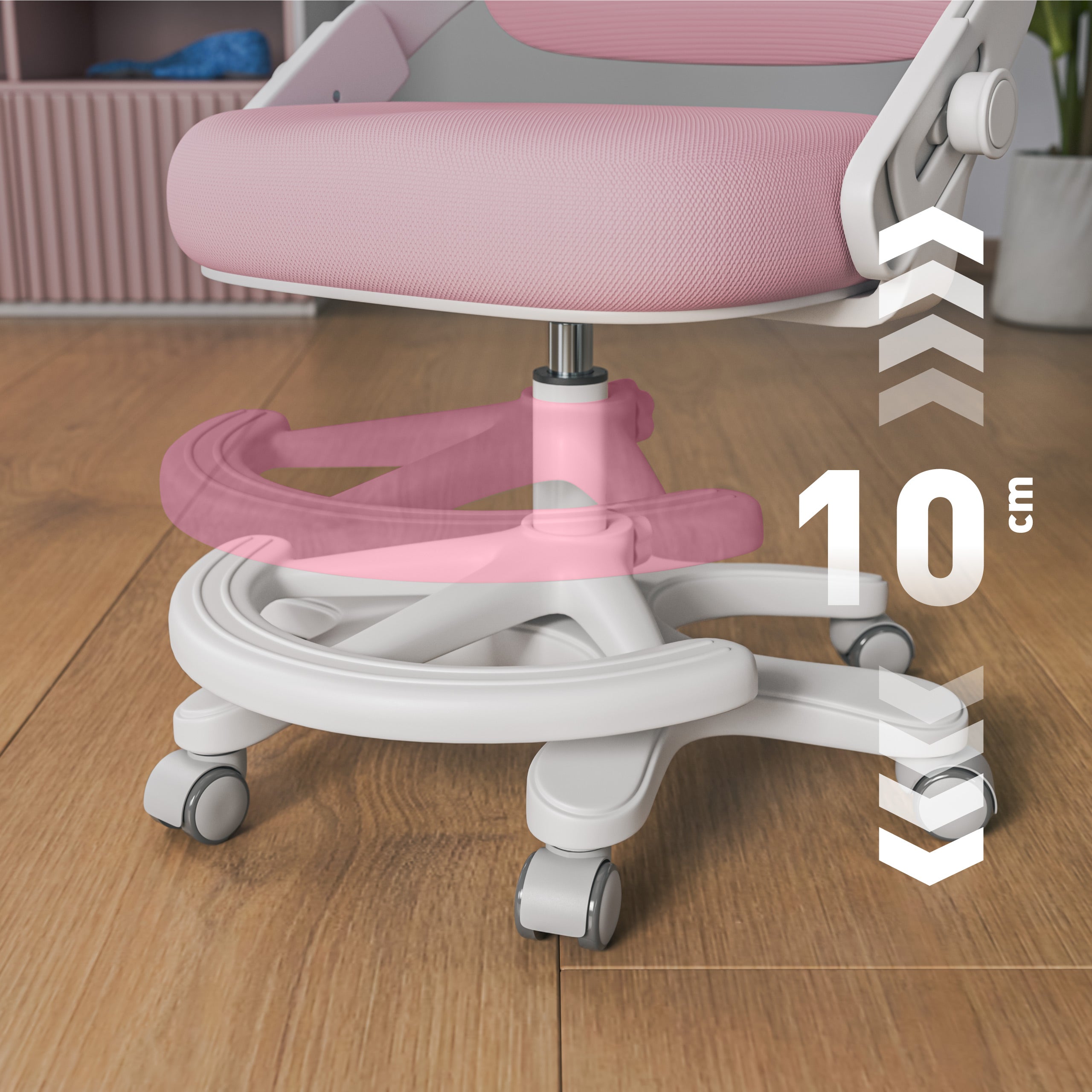 Mark Adler Junior 4.3 Roze kinderbureaustoel