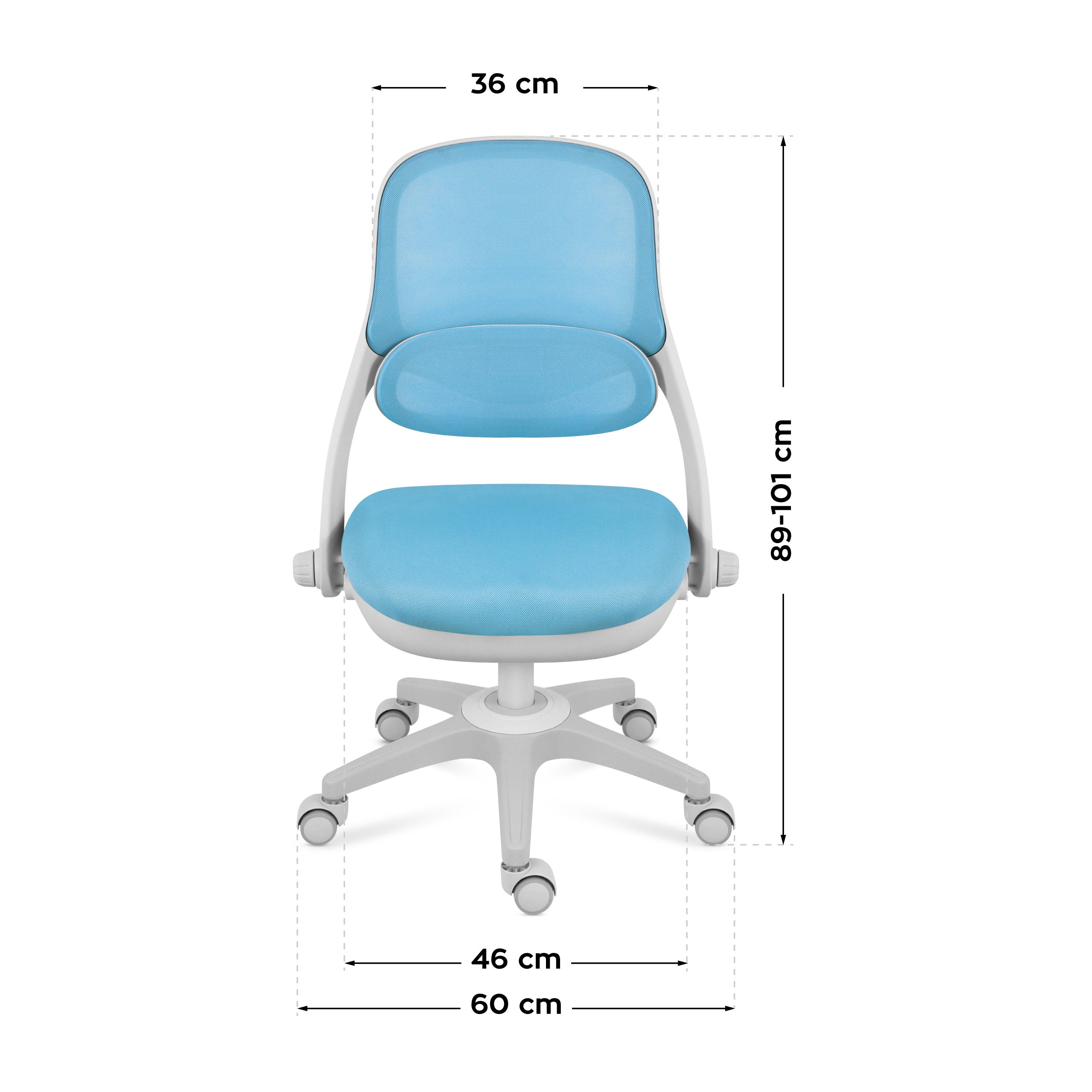 Mark Adler Junior 4.7 Blauwe kinderdraaistoel